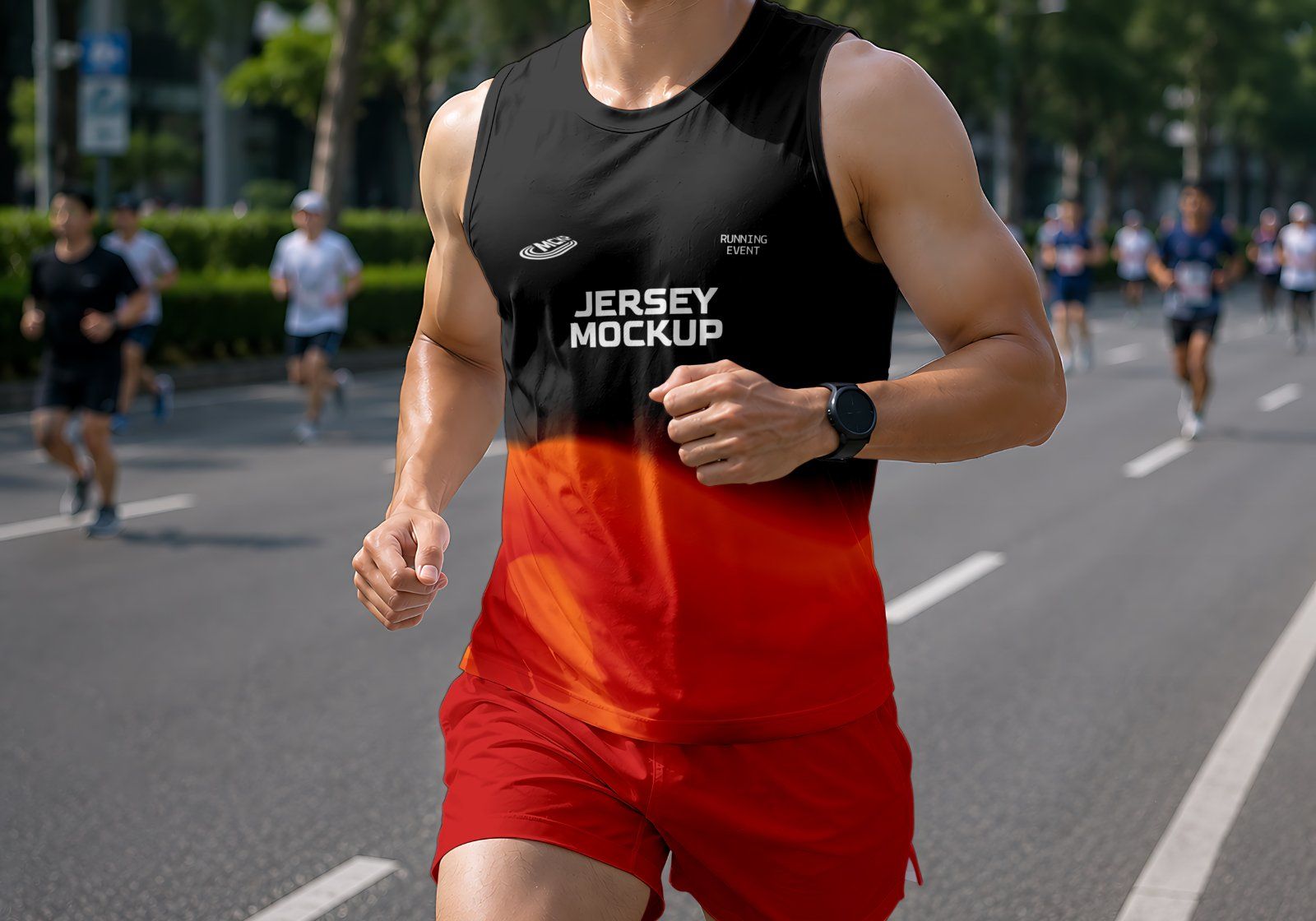 Running Event Branding Mockup Bundle - 15 PSD Templates  Marathon & Sports Event — image 12