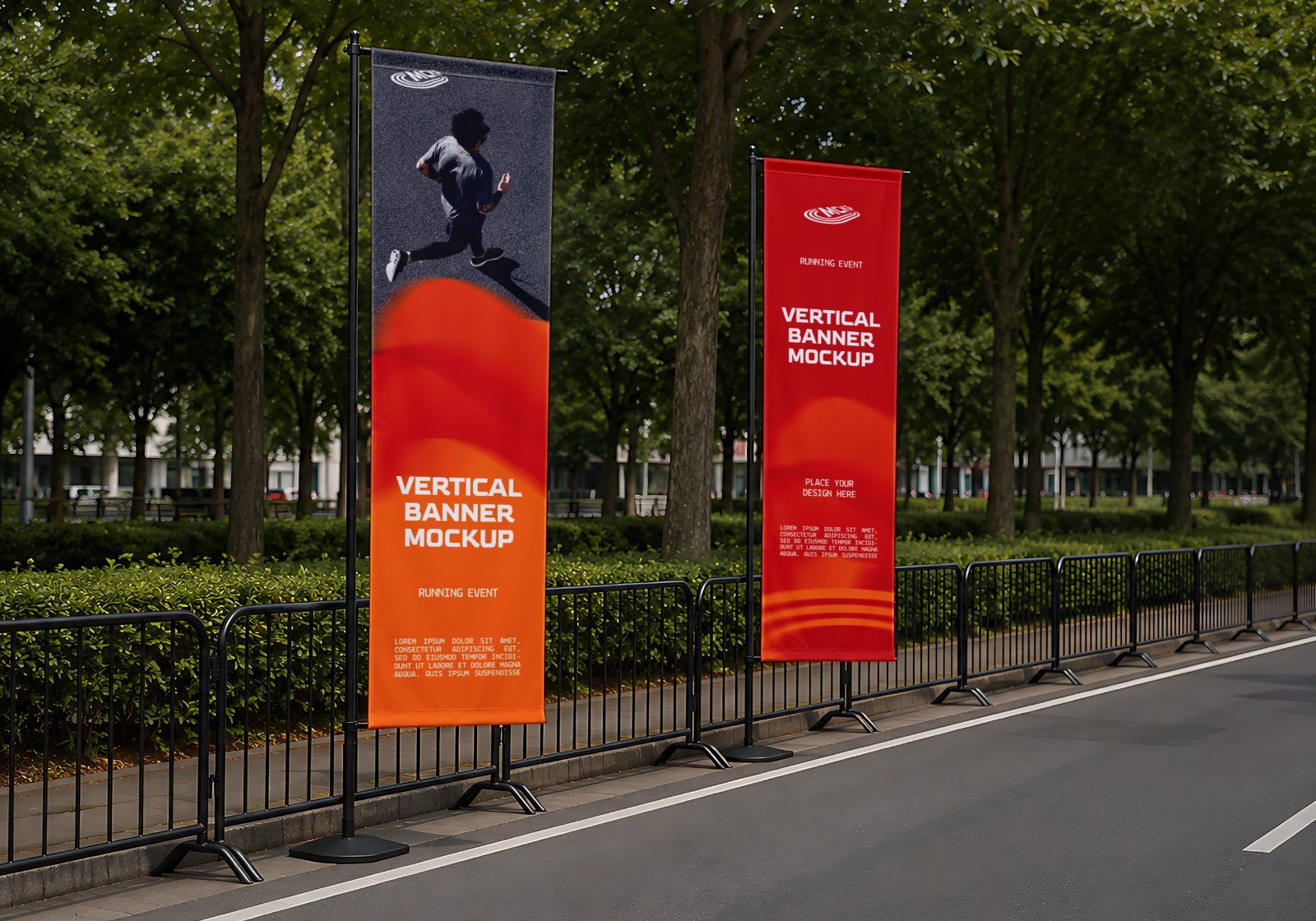 Running Event Branding Mockup Bundle - 15 PSD Templates  Marathon & Sports Event — image 8