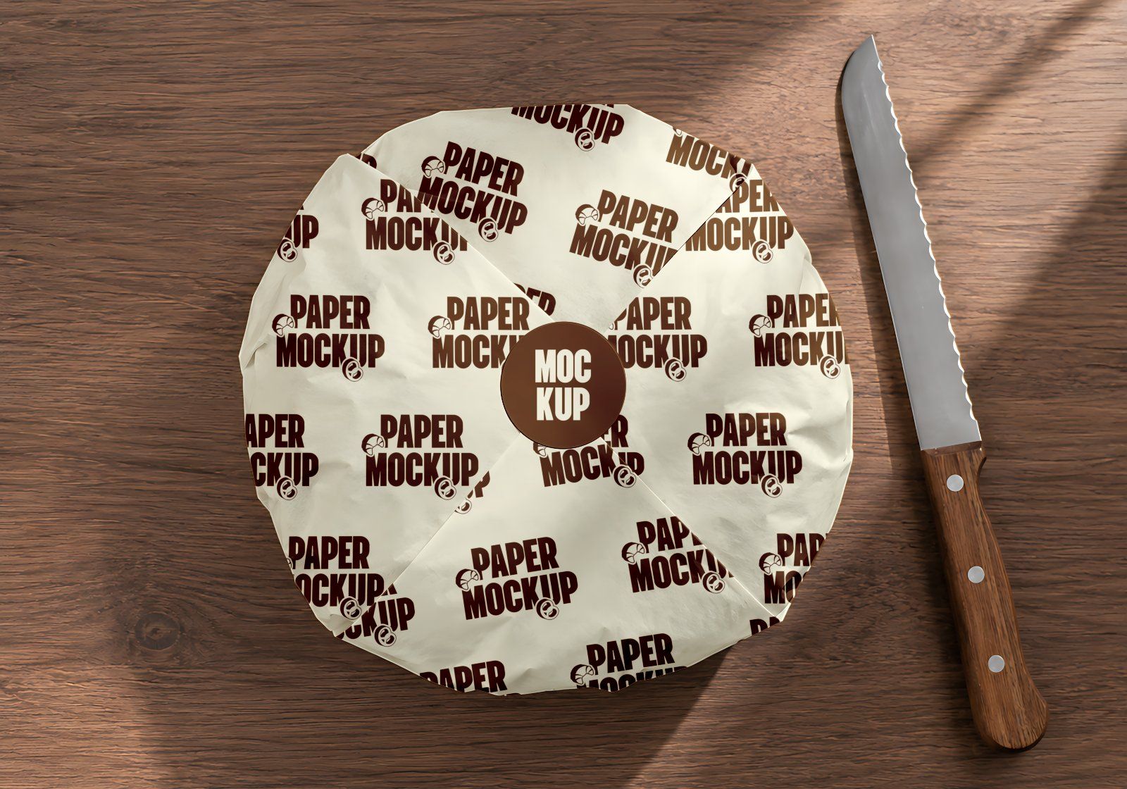 Premium Old Brown Bread Store Mockup — image 2