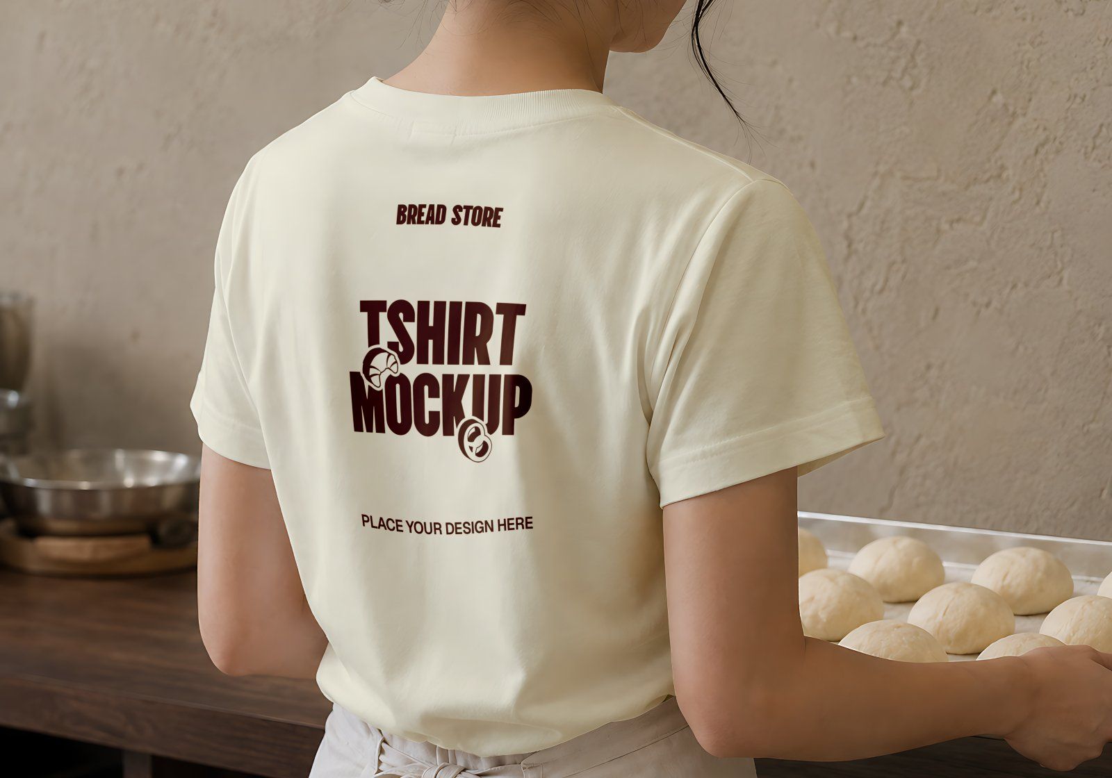 Premium Old Brown Bread Store Mockup — image 6