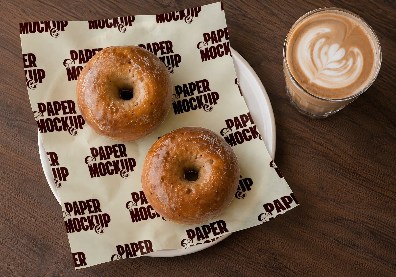 Premium Old Brown Bread Store Mockup — image 8