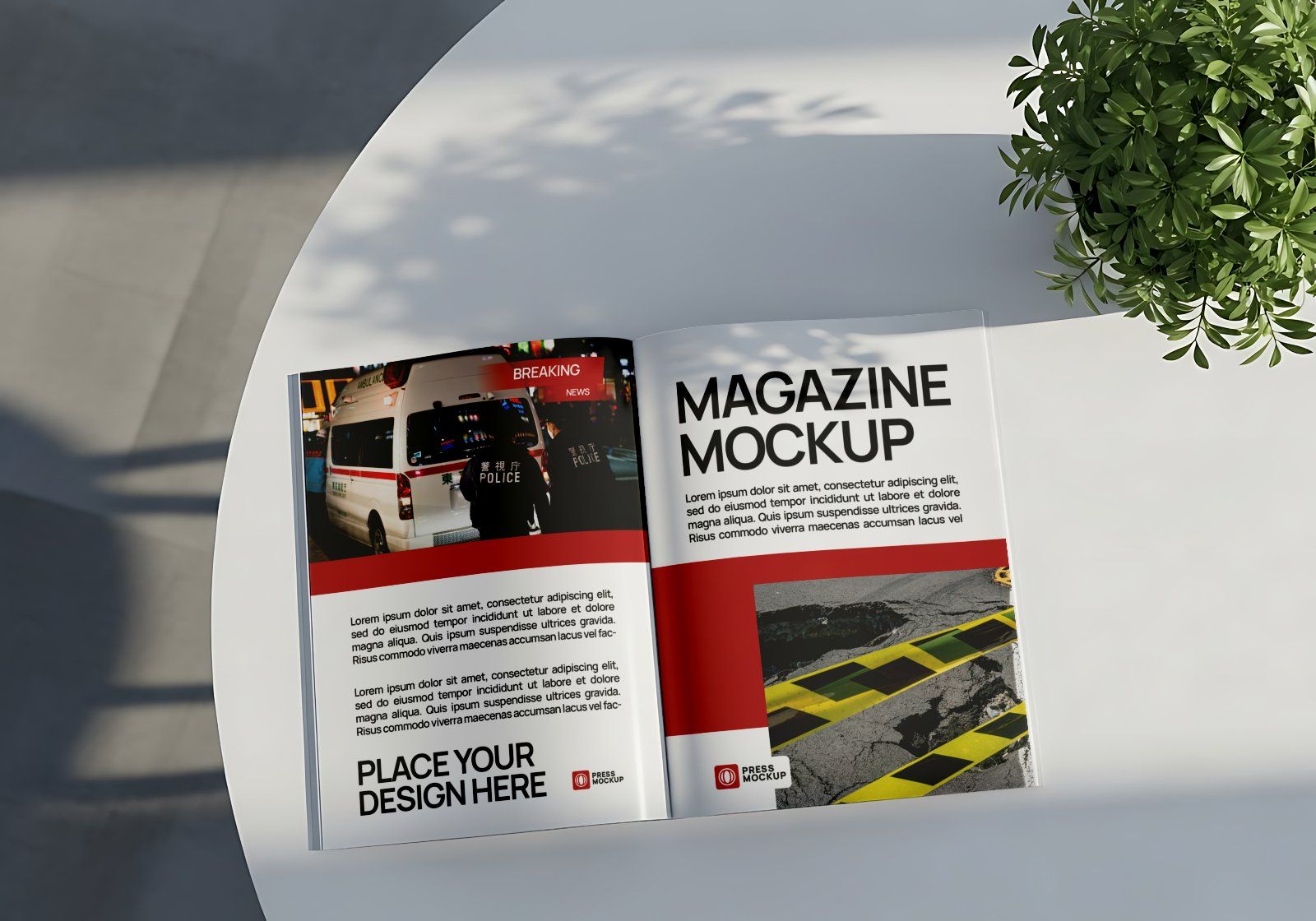 News Agency Mockup Bundle – 15 PSD Templates for Media, Press & Broadcasting Branding