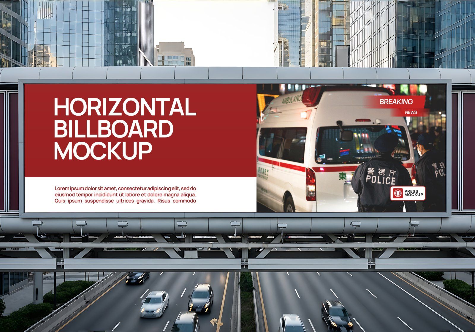 News Agency Mockup Bundle – 15 PSD Templates for Media, Press & Broadcasting Branding