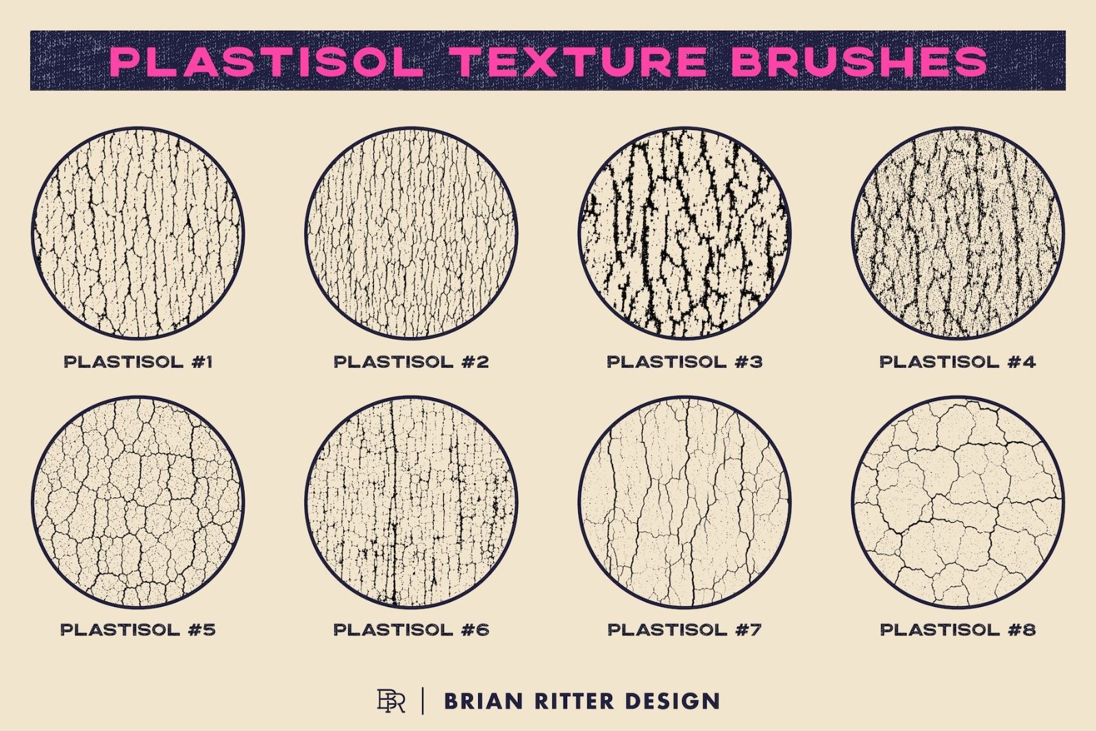 Plastisol Texture Brushes — image 4