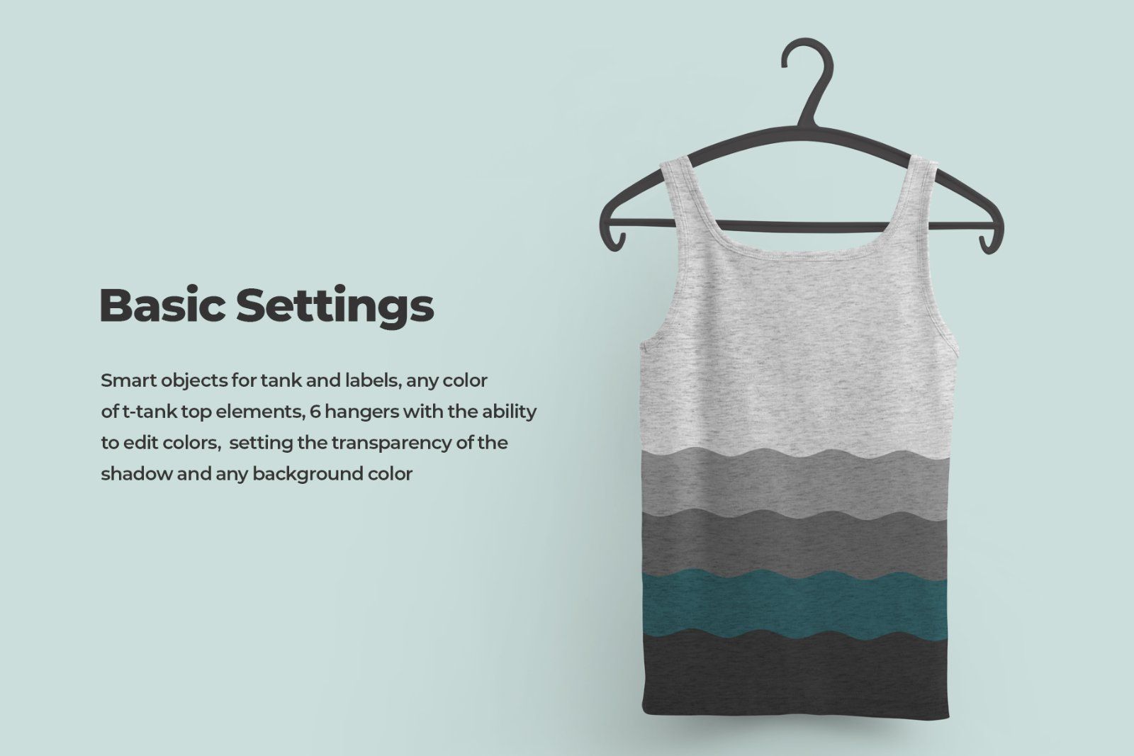 2 Mockups  Tank Top With 6 Different Hangers — image 4