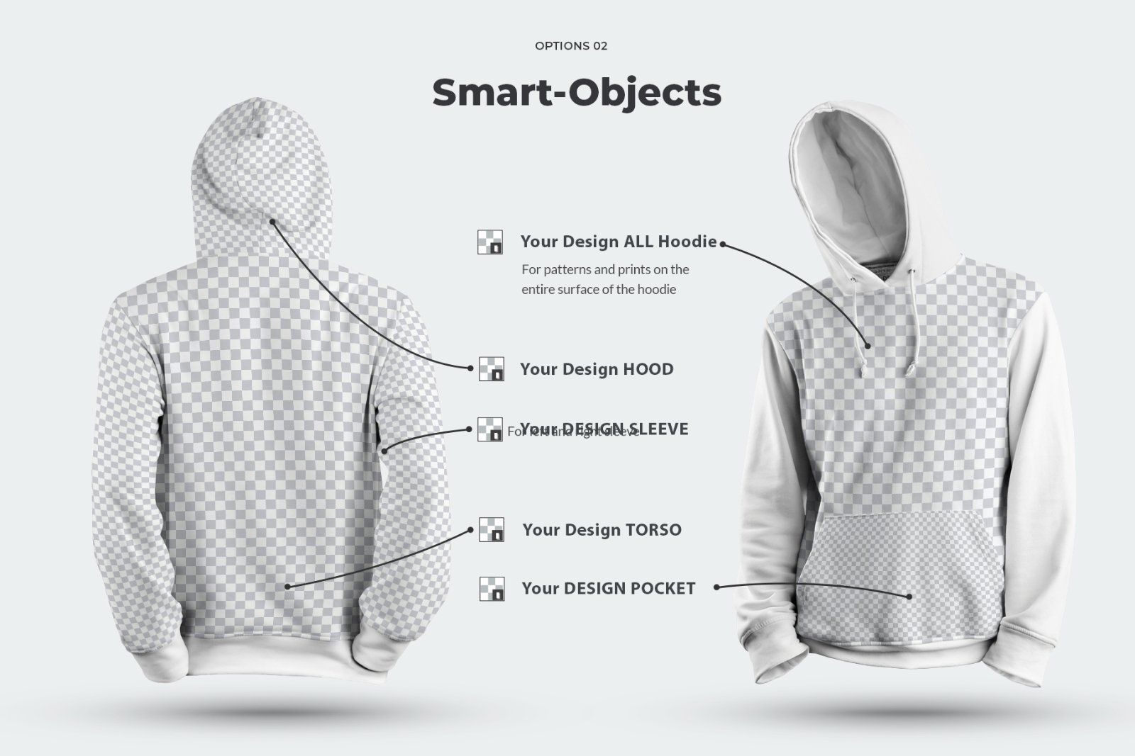 8 3D men mockups hooddie