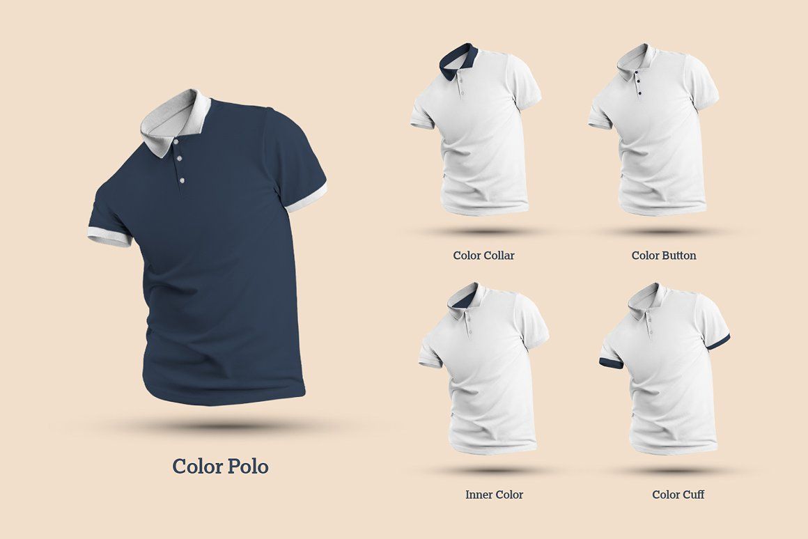 8 Mockups 3D Polo — image 4