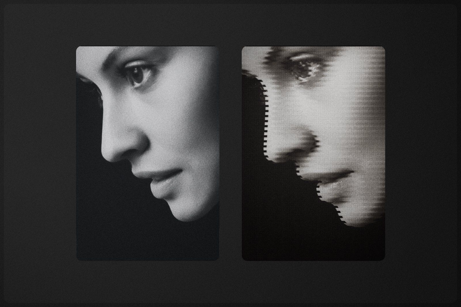 Optical Illusion Portrait Effect