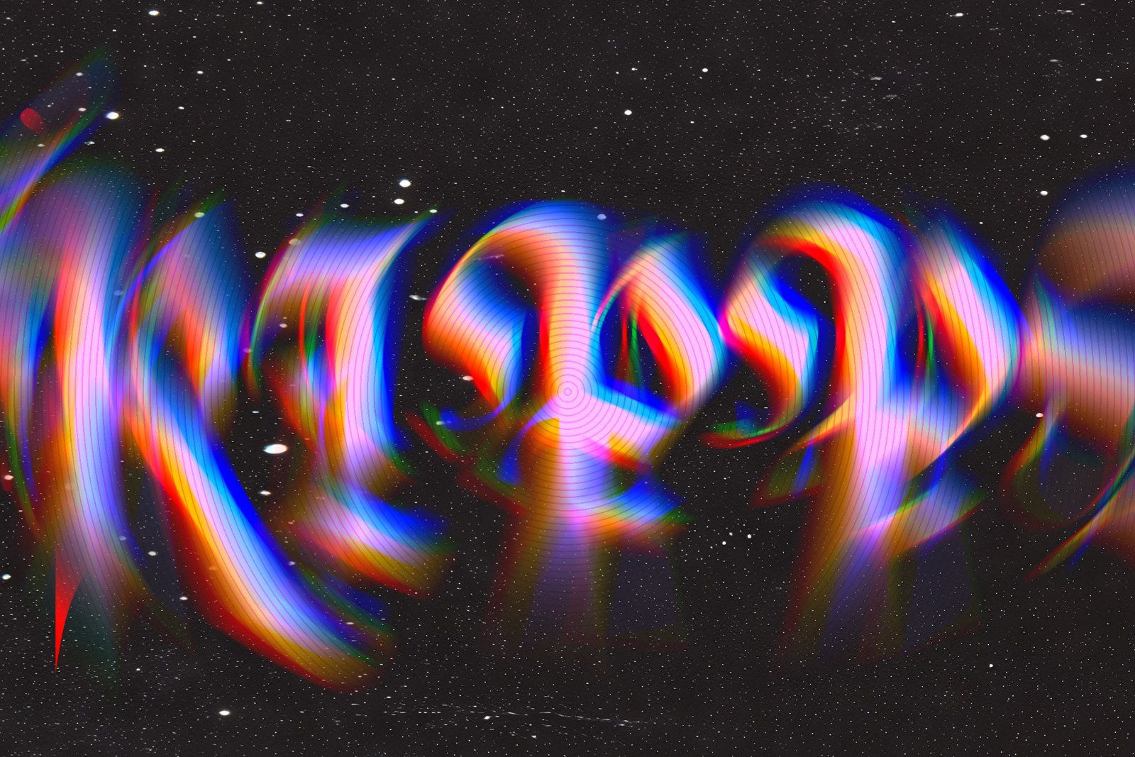 Psychedelic Warp Dissolve Text Effec