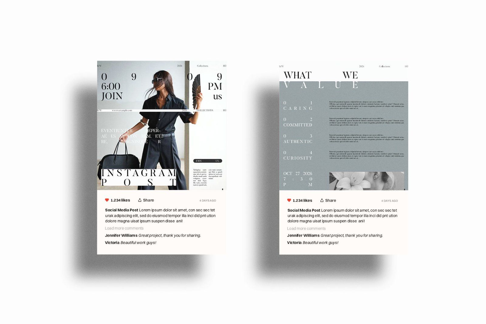 Social Media Kit Design Template