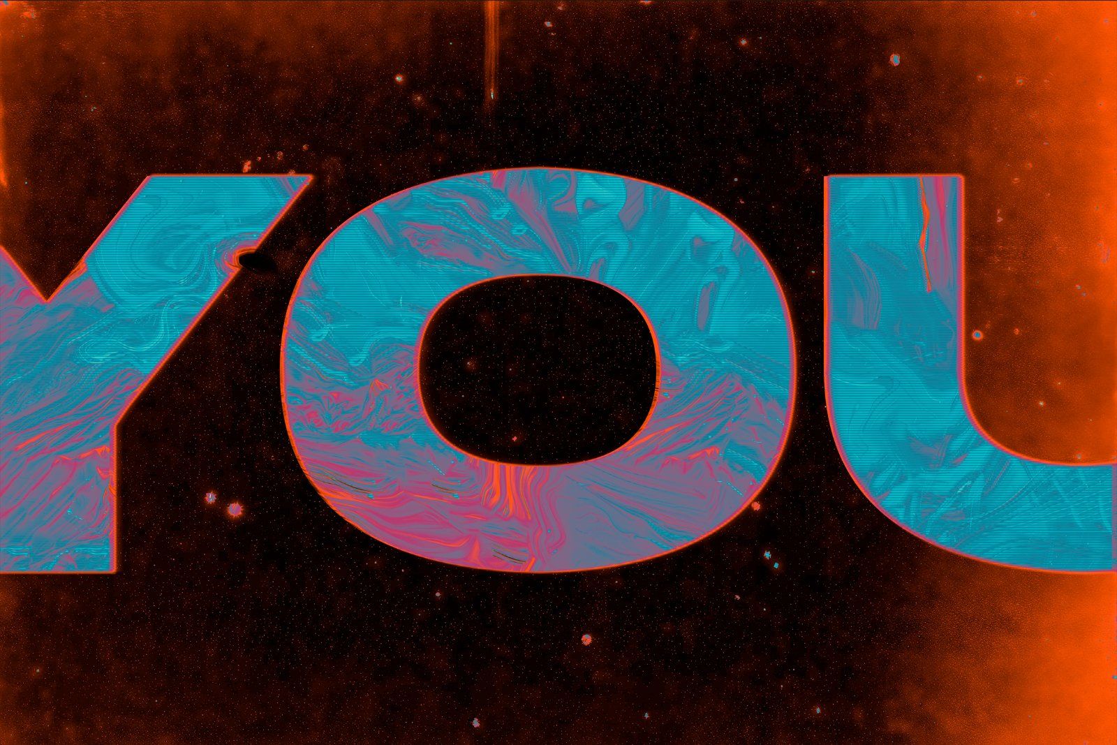 Neon Blurry Text Effect