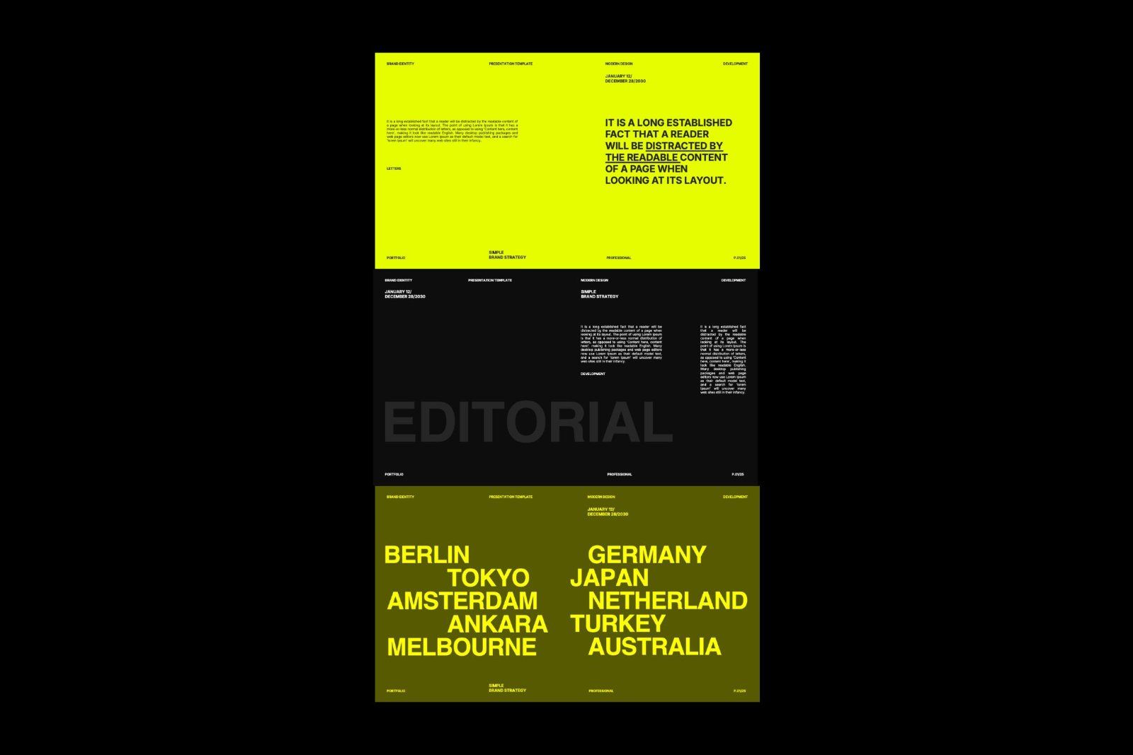Creative Editorial Strategy - PowerPoint Template — image 5