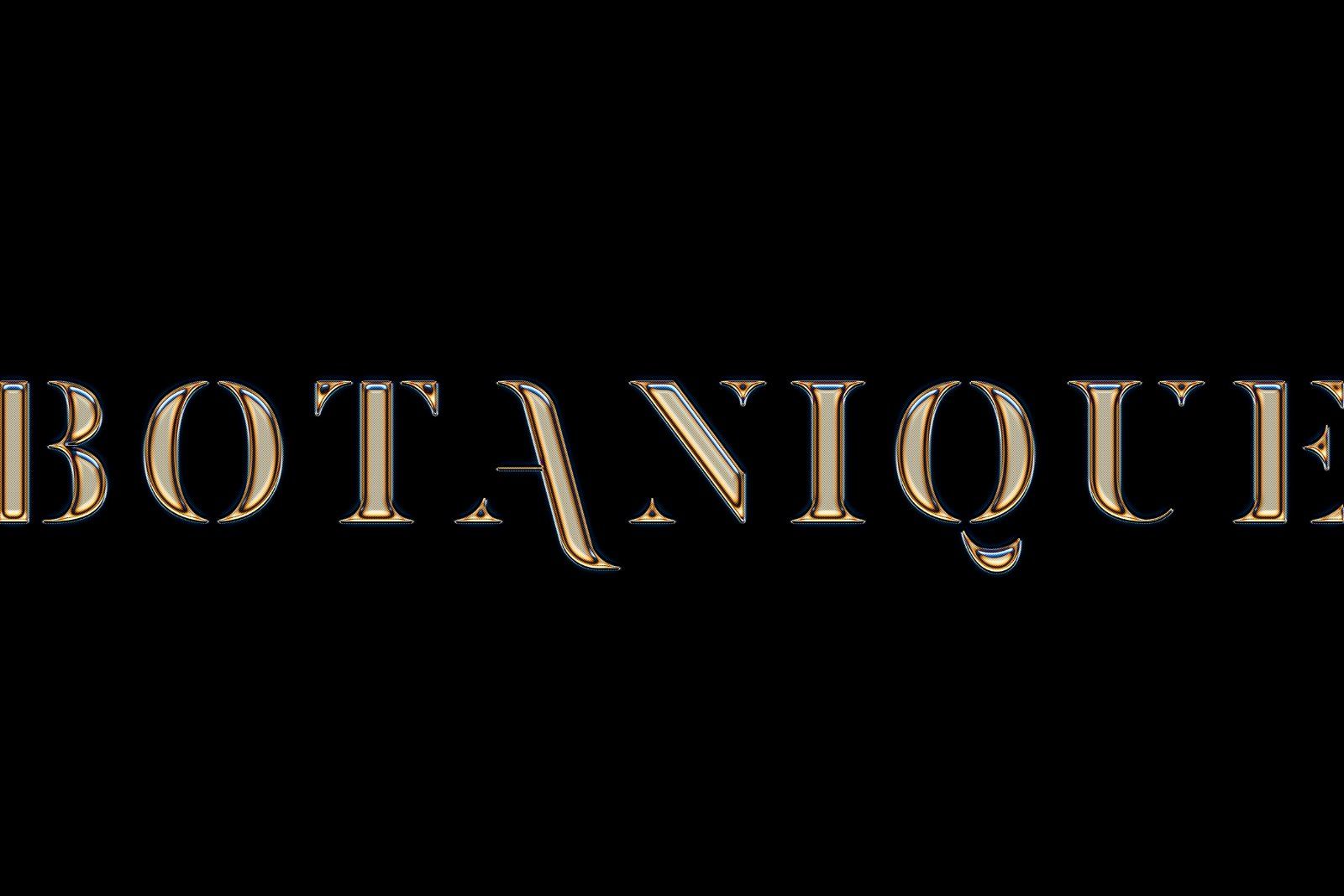 Chrome Text Effect