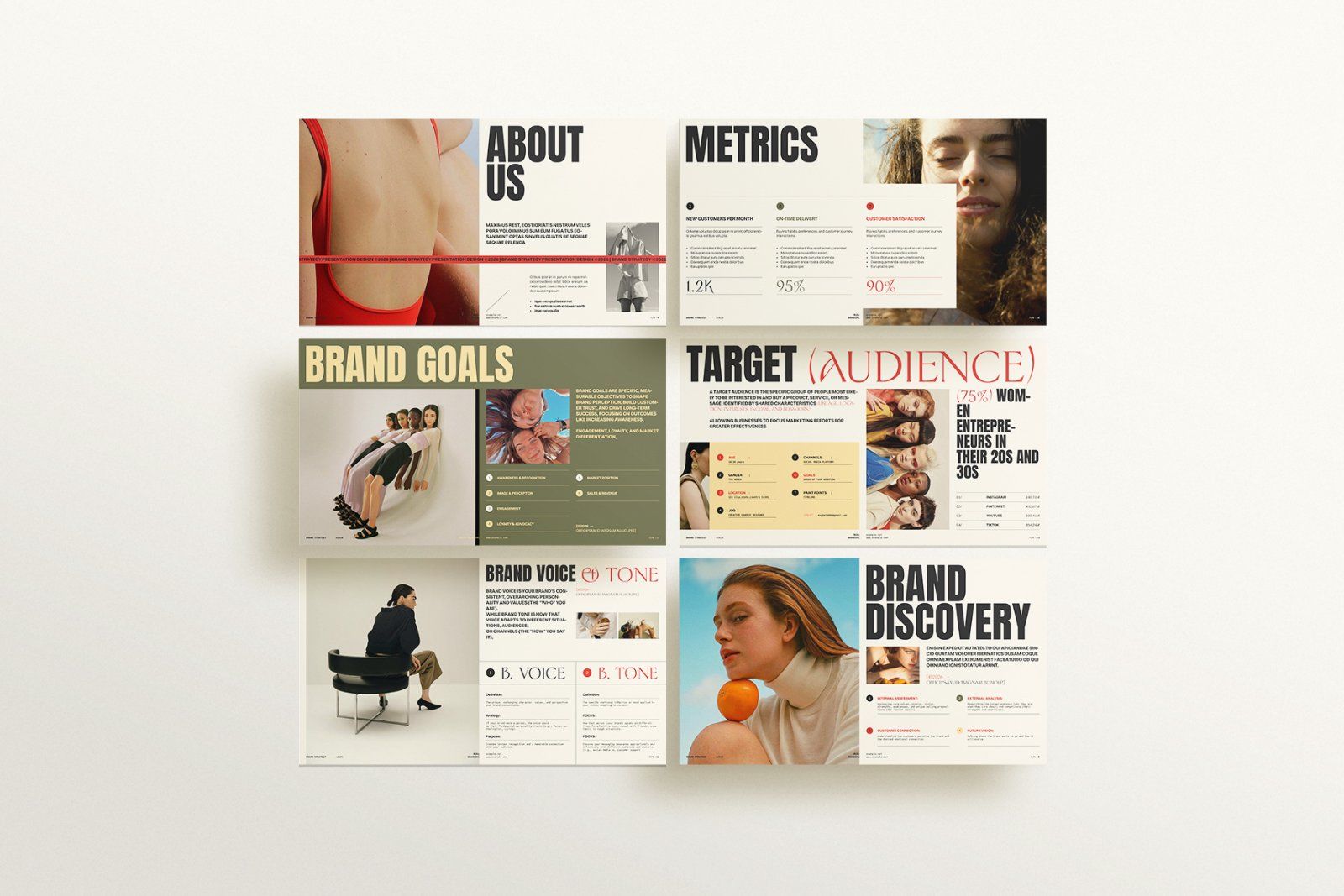 Brand Strategy Presentation Template