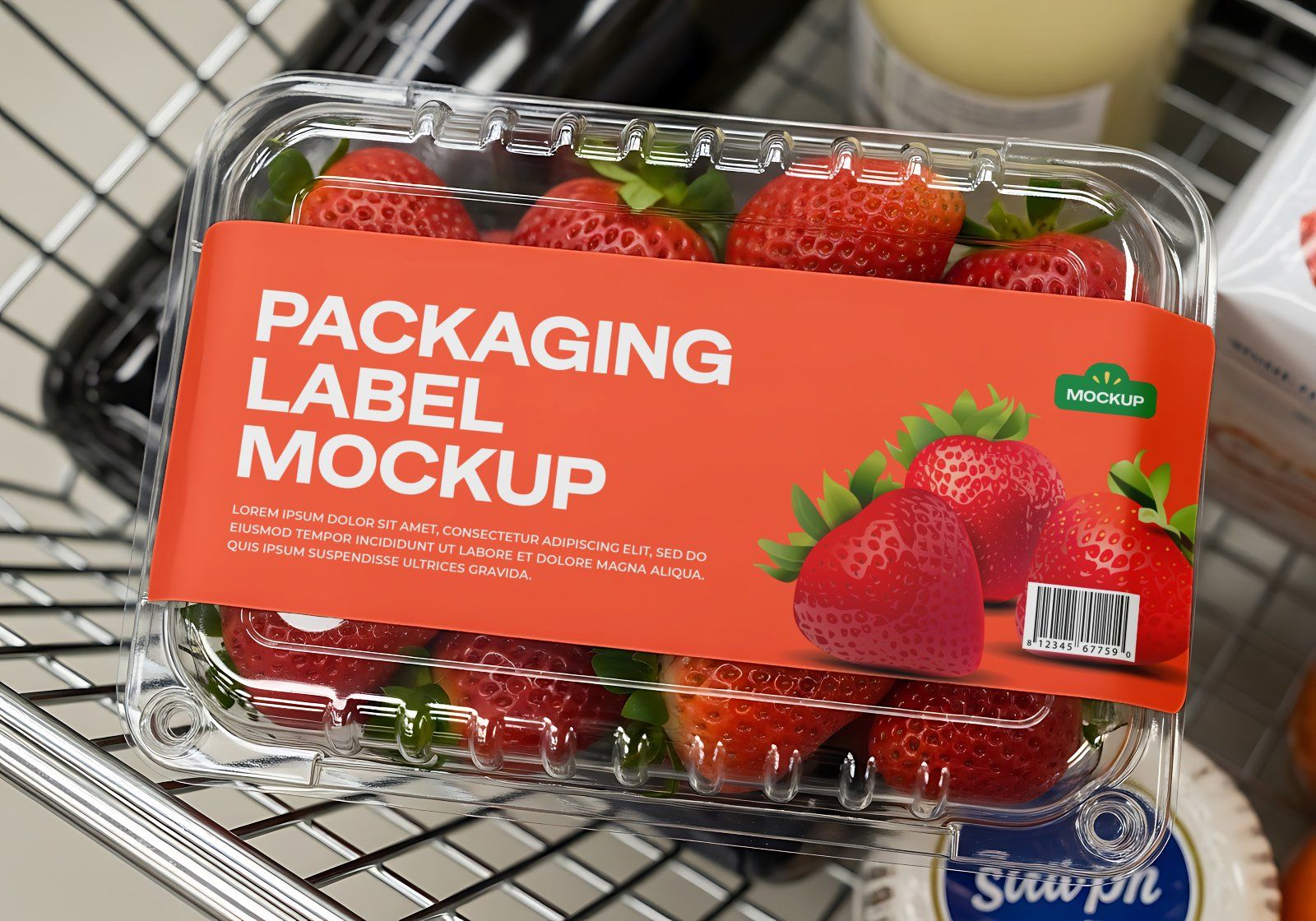 Premium Branding Big Supermarket Mockup