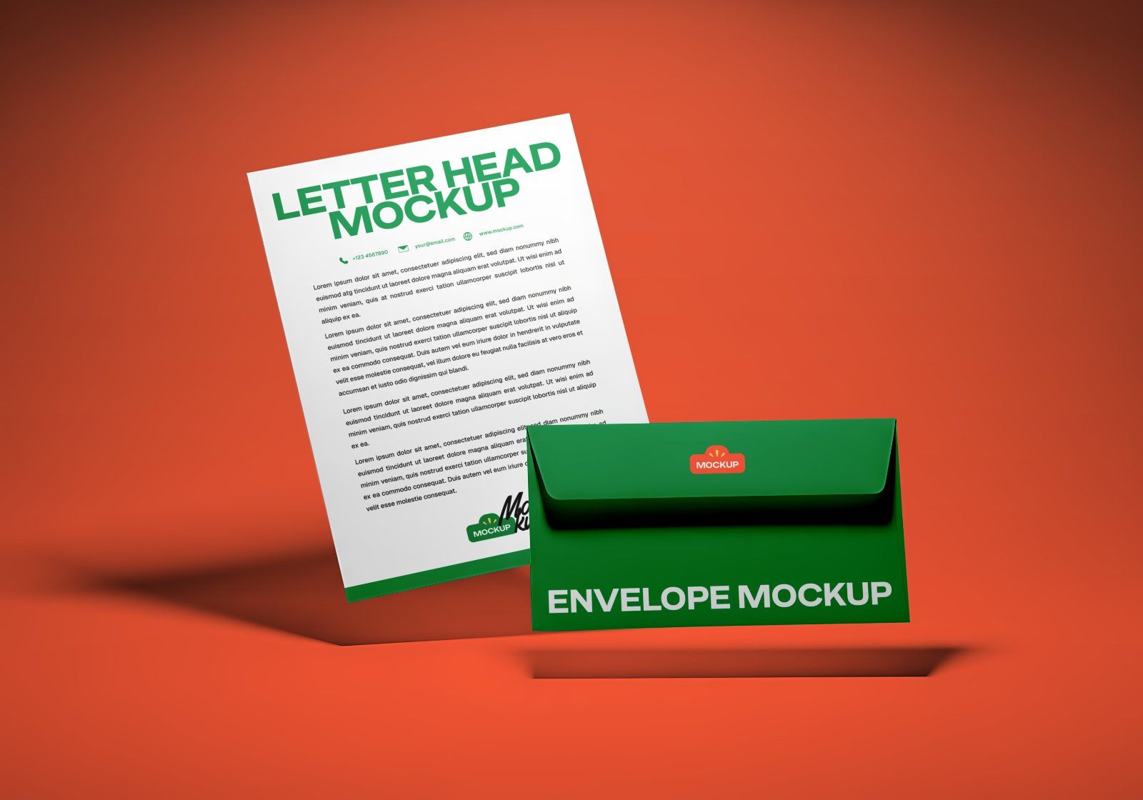 Premium Branding Big Supermarket Mockup