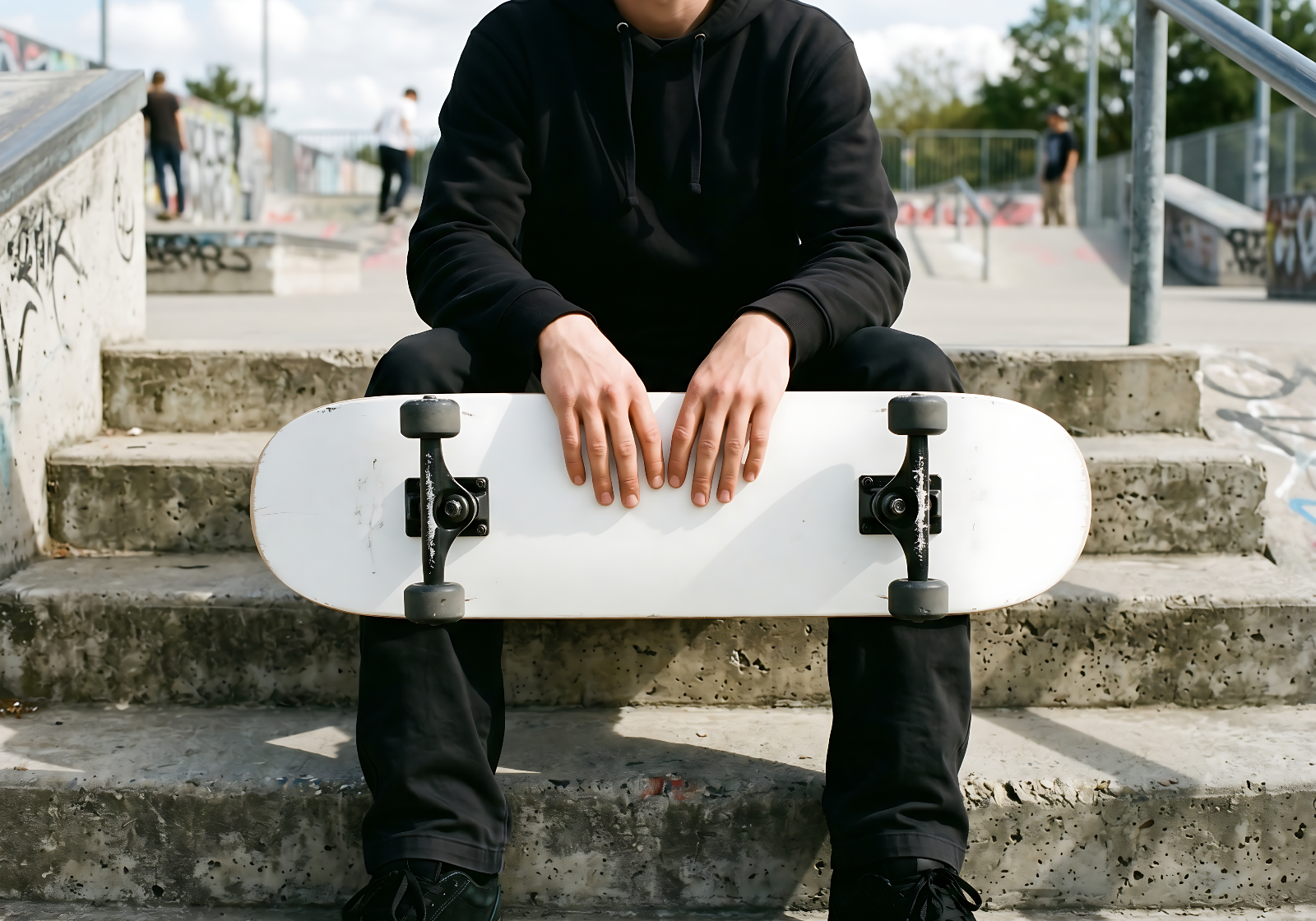 Ultimate Skateboard Branding Mockup Bundle – 15 Premium PSD Scenes for Urban Streetwear & Skate Cult