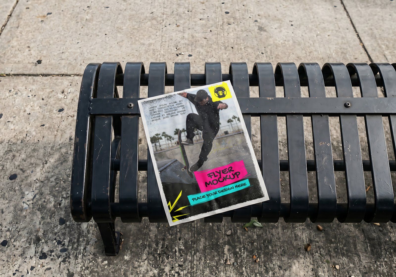 Ultimate Skateboard Branding Mockup Bundle – 15 Premium PSD Scenes for Urban Streetwear & Skate Cult