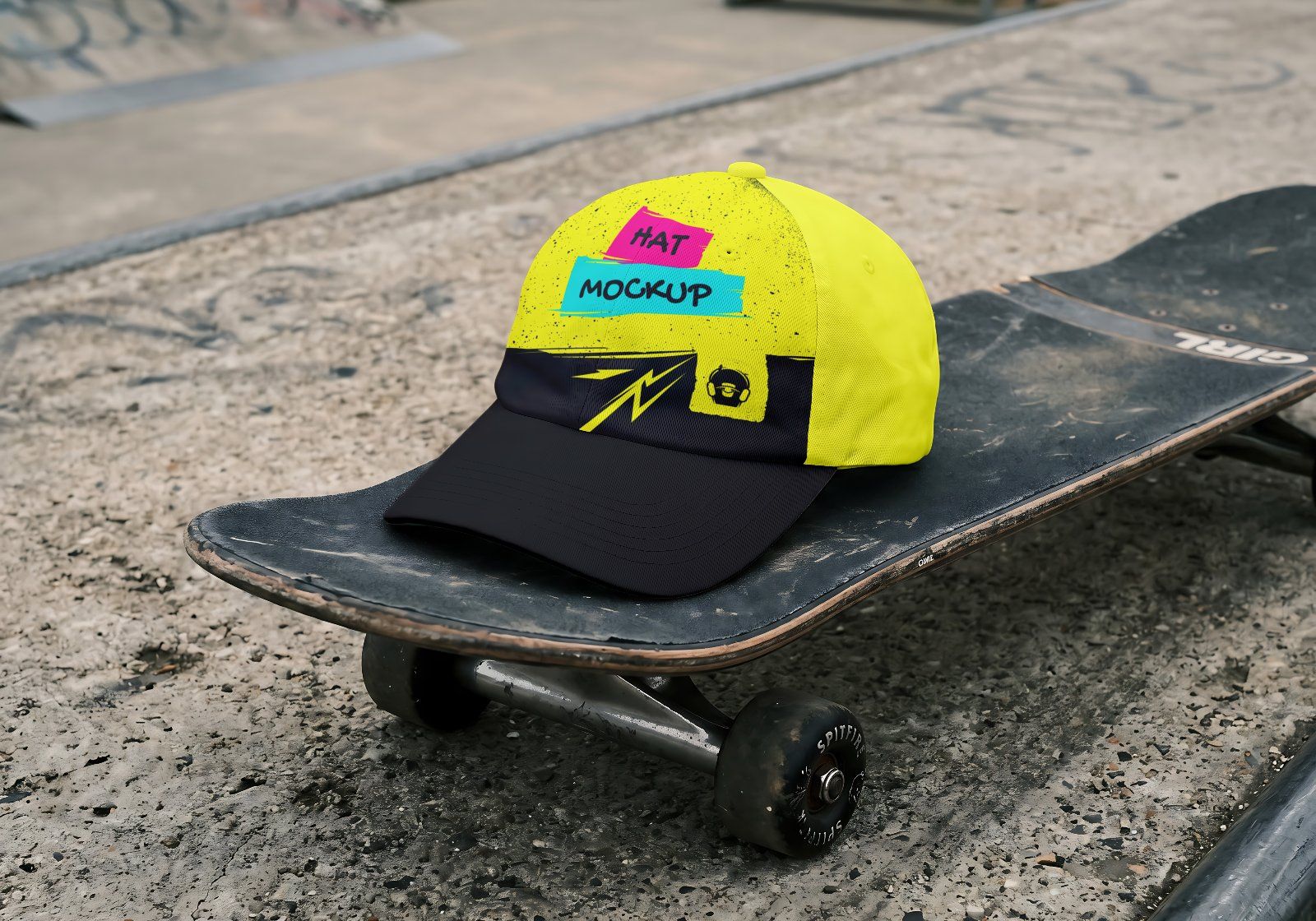 Ultimate Skateboard Branding Mockup Bundle – 15 Premium PSD Scenes for Urban Streetwear & Skate Cult
