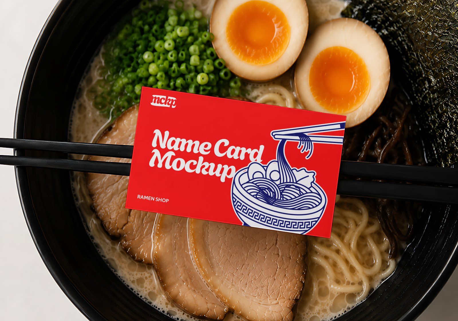 Premium Branding Spicy Ramen Store Mockup — image 4