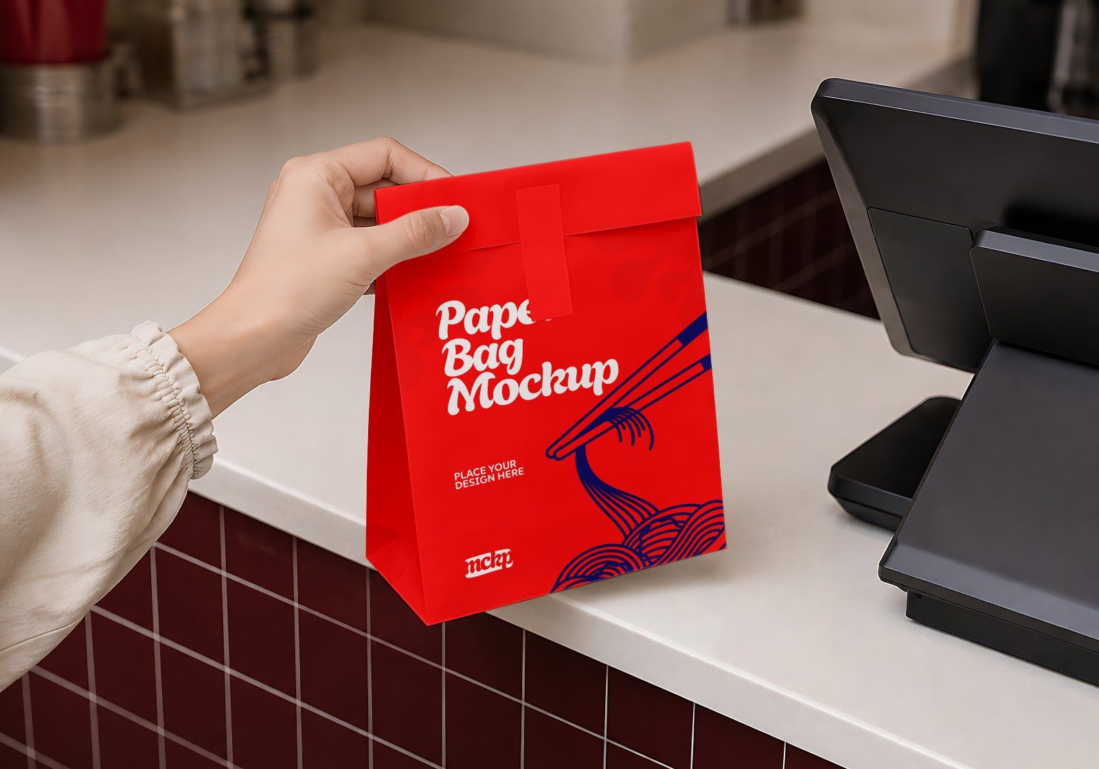 Premium Branding Spicy Ramen Store Mockup — image 11