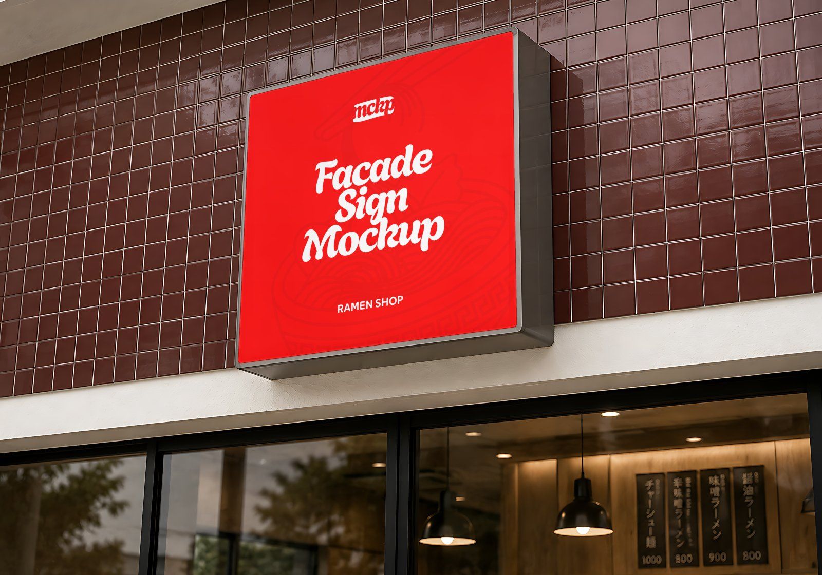 Premium Branding Spicy Ramen Store Mockup — image 15