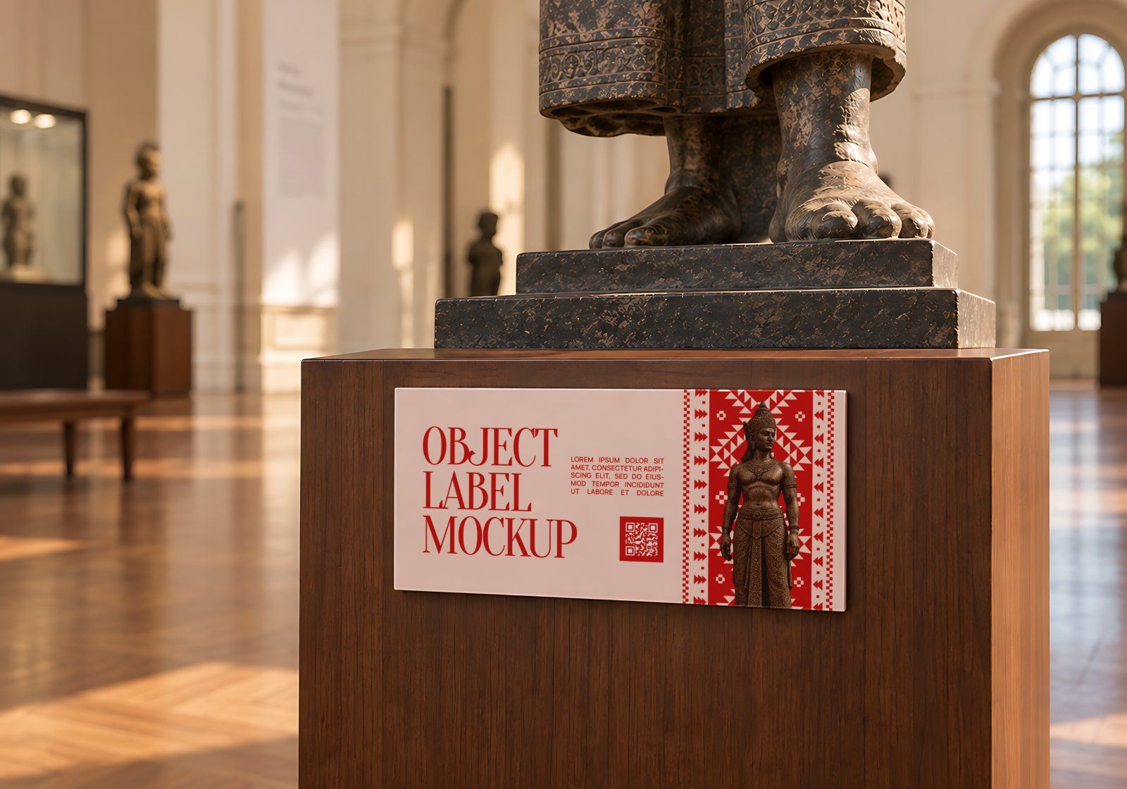 Museum & Exhibition Brand Identity - Art Gallery & Historical Museum Branding Mockup Pack (15 PSD) — image 14