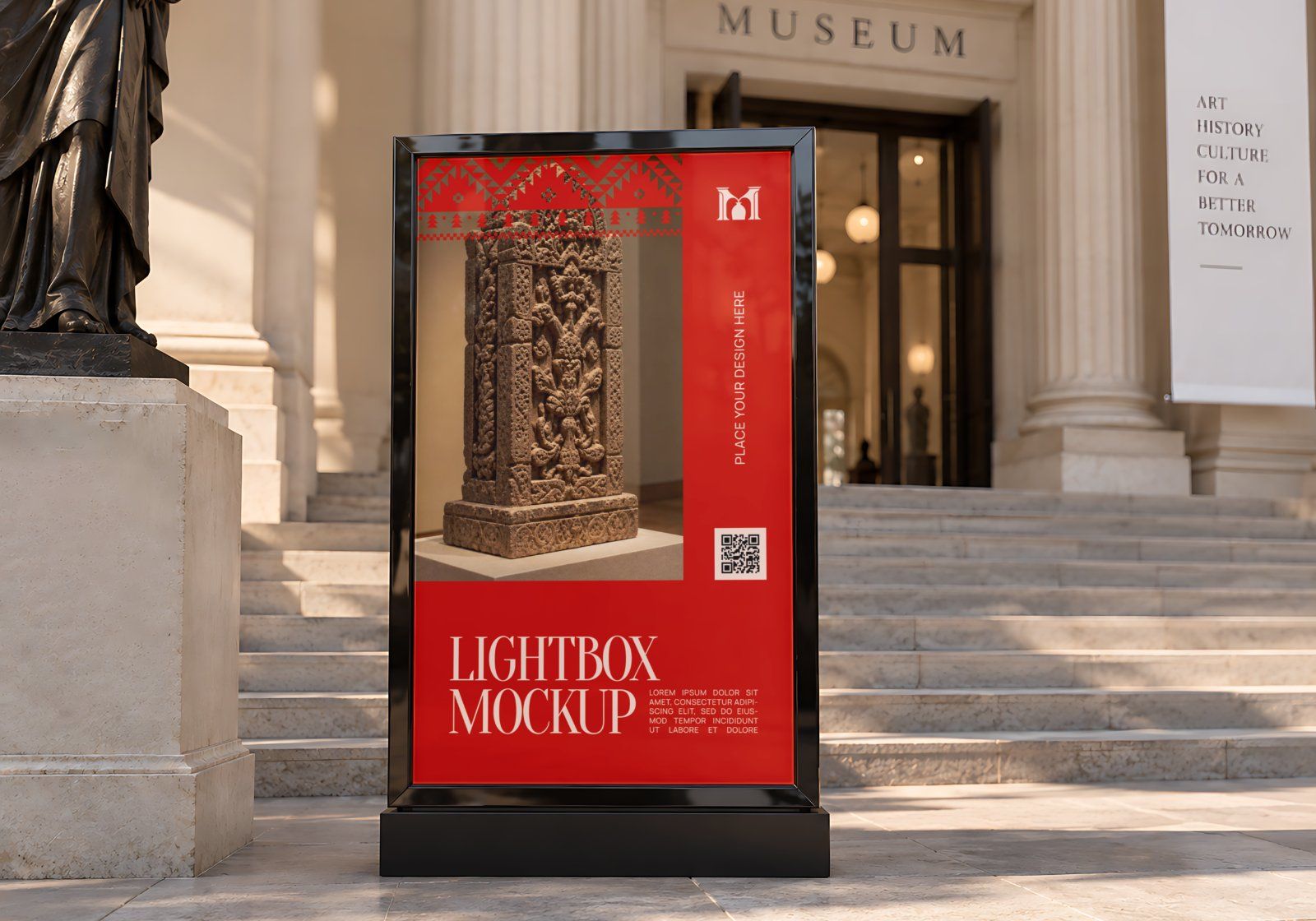Museum & Exhibition Brand Identity - Art Gallery & Historical Museum Branding Mockup Pack (15 PSD) — image 12
