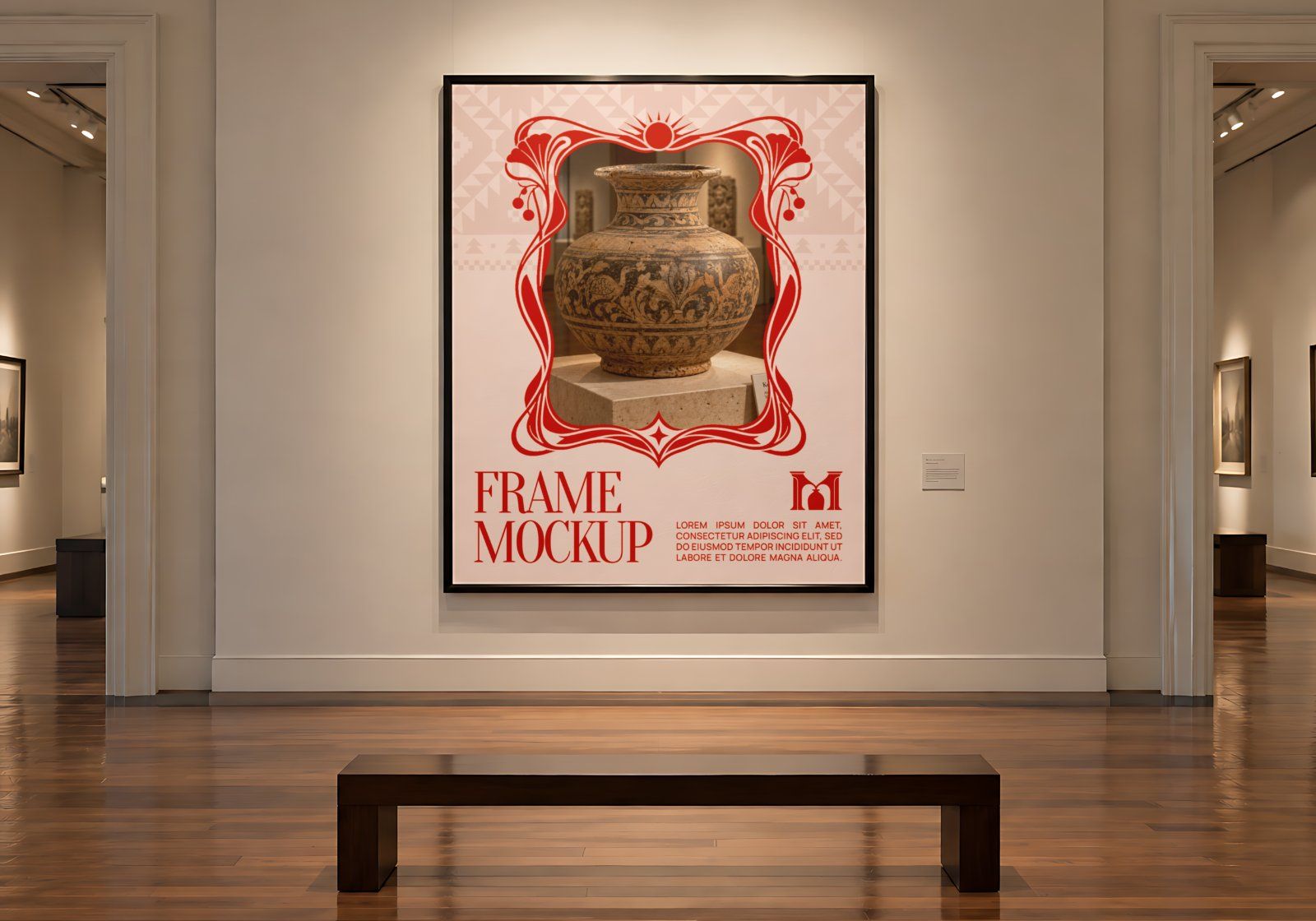 Museum & Exhibition Brand Identity - Art Gallery & Historical Museum Branding Mockup Pack (15 PSD) — image 7