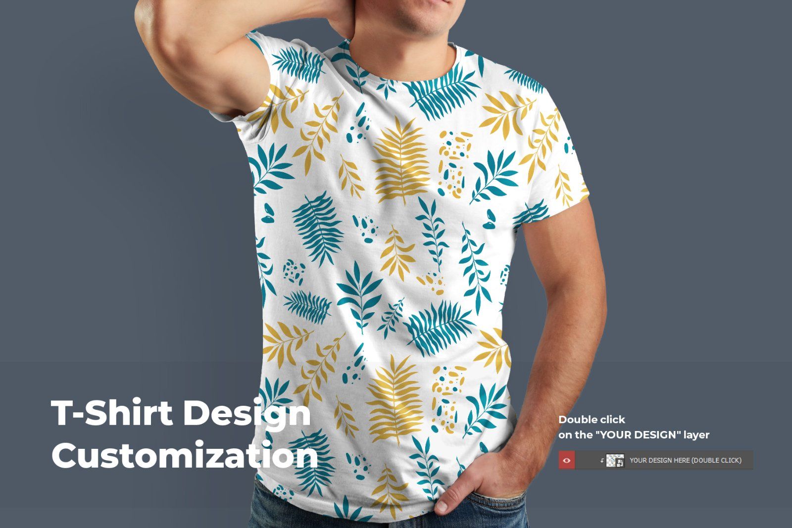10 T-Shirt Men's Mockups