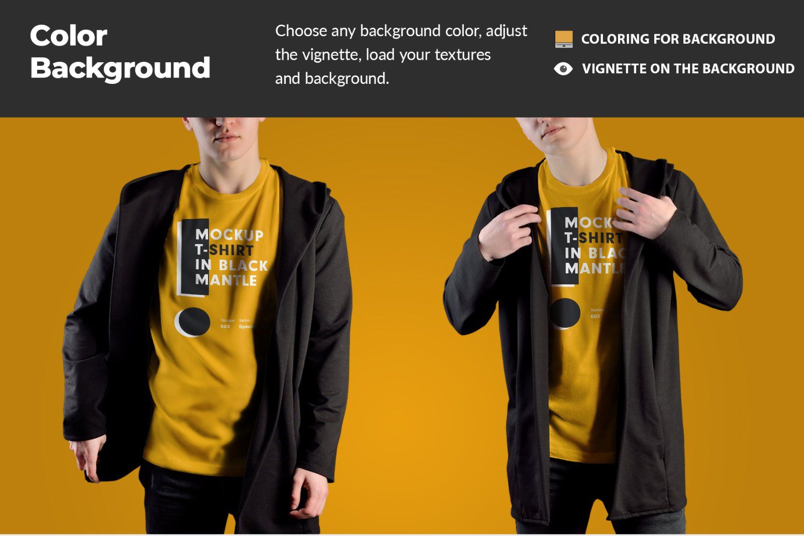 8 Mockups T-Shirts on the Man