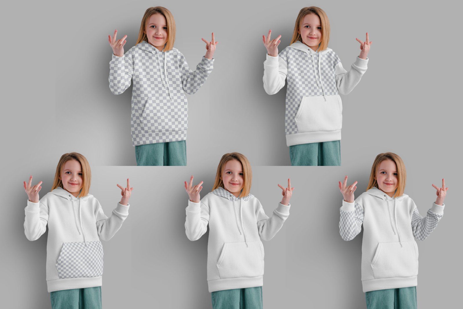 Children’s Hoodie Mockup – Vol. 02