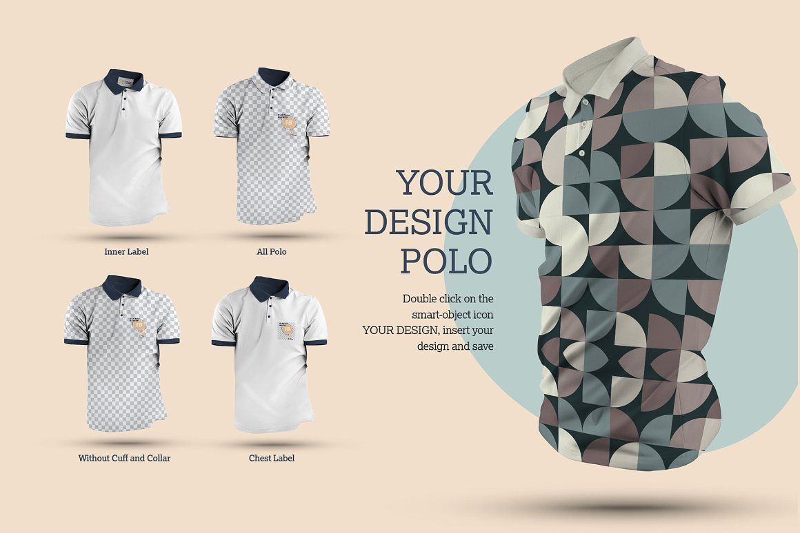 8 Mockups 3D Polo — image 5
