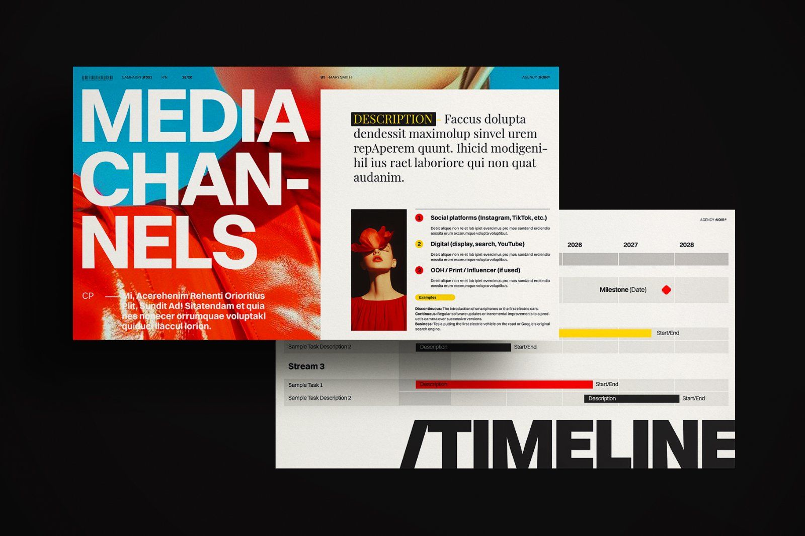 Creative Brief Campaign Presentation Template