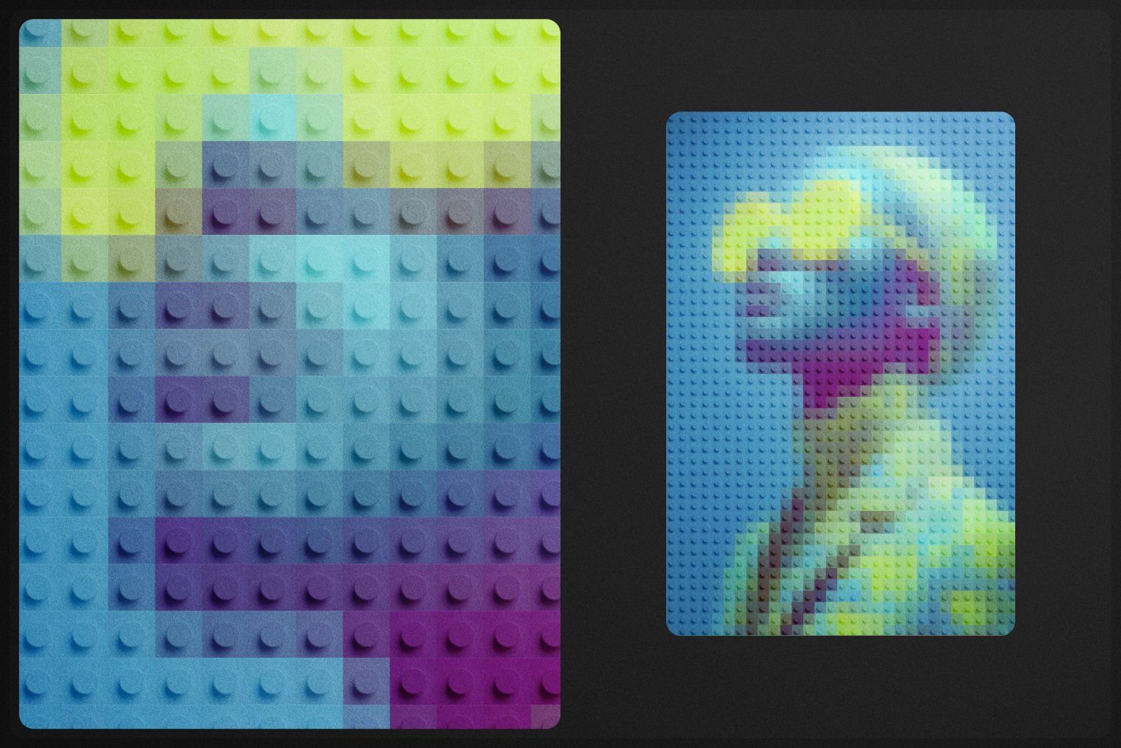 Bricks Mosaic Photo Effect