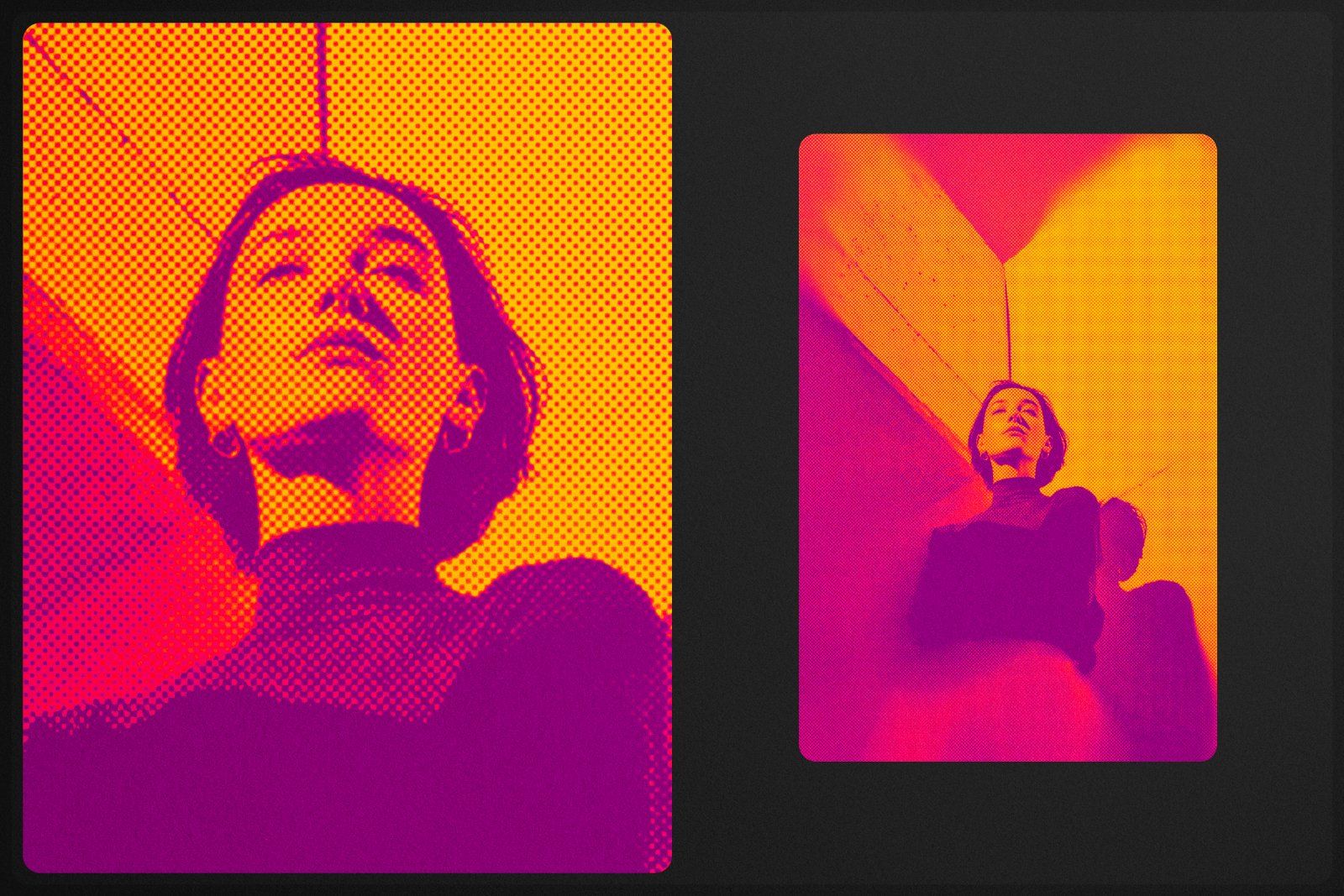 Grainy Halftone Effect