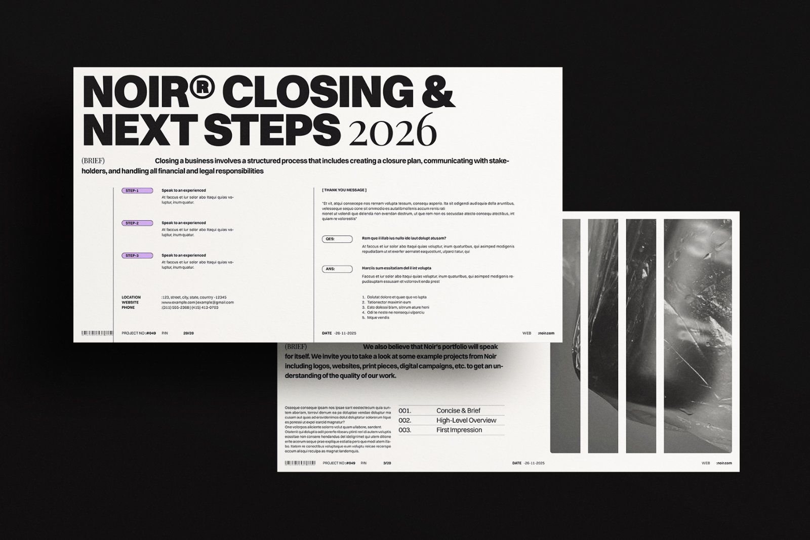 Project Proposal Presentation Template