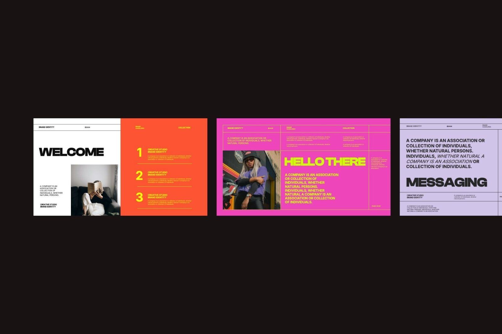 Audrey - Brand Identity Google Slides