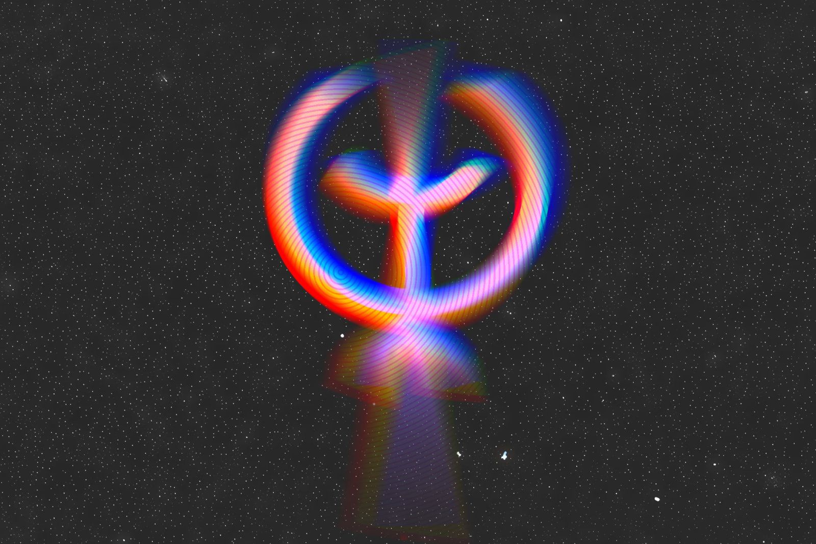 Psychedelic Warp Dissolve Text Effec