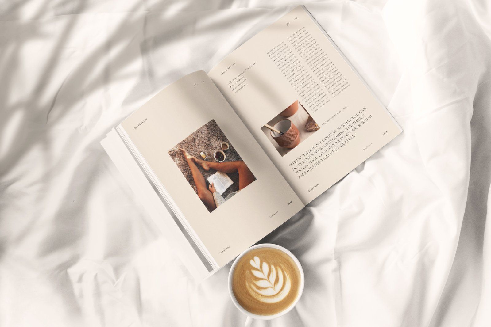 Digital E-Book Design Template