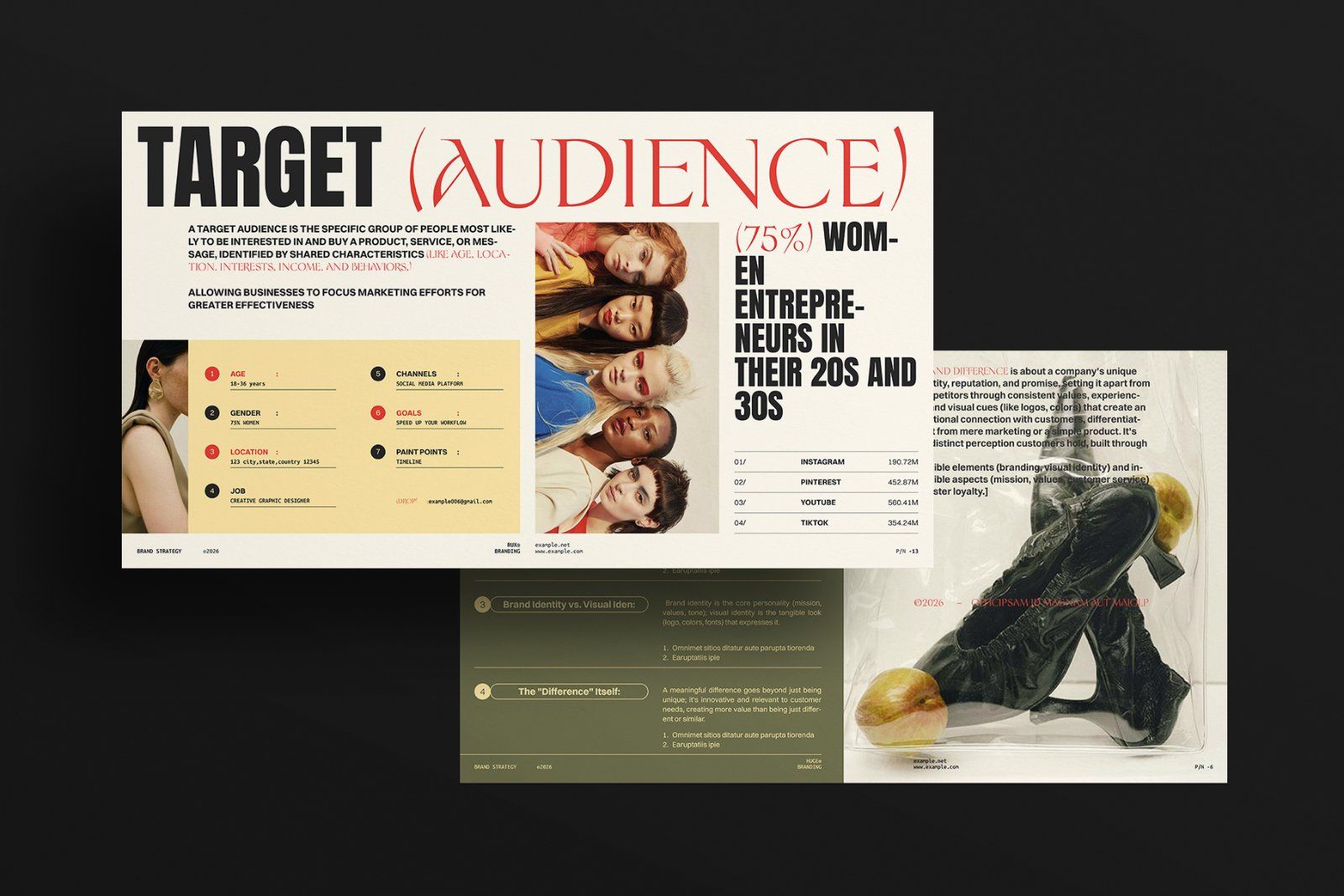 Brand Strategy Presentation Template