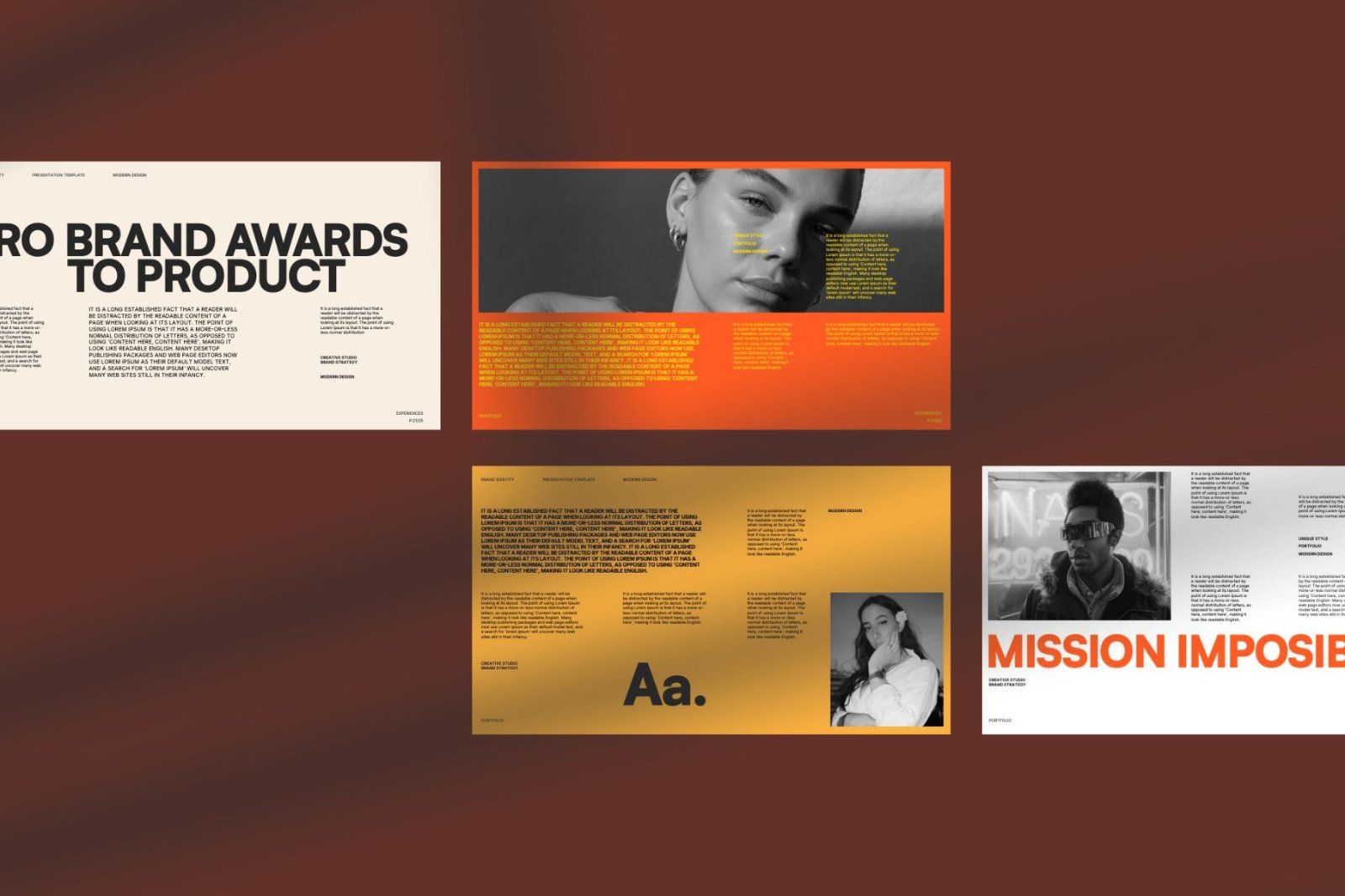 Michael - Brand Portfolio Google Slides