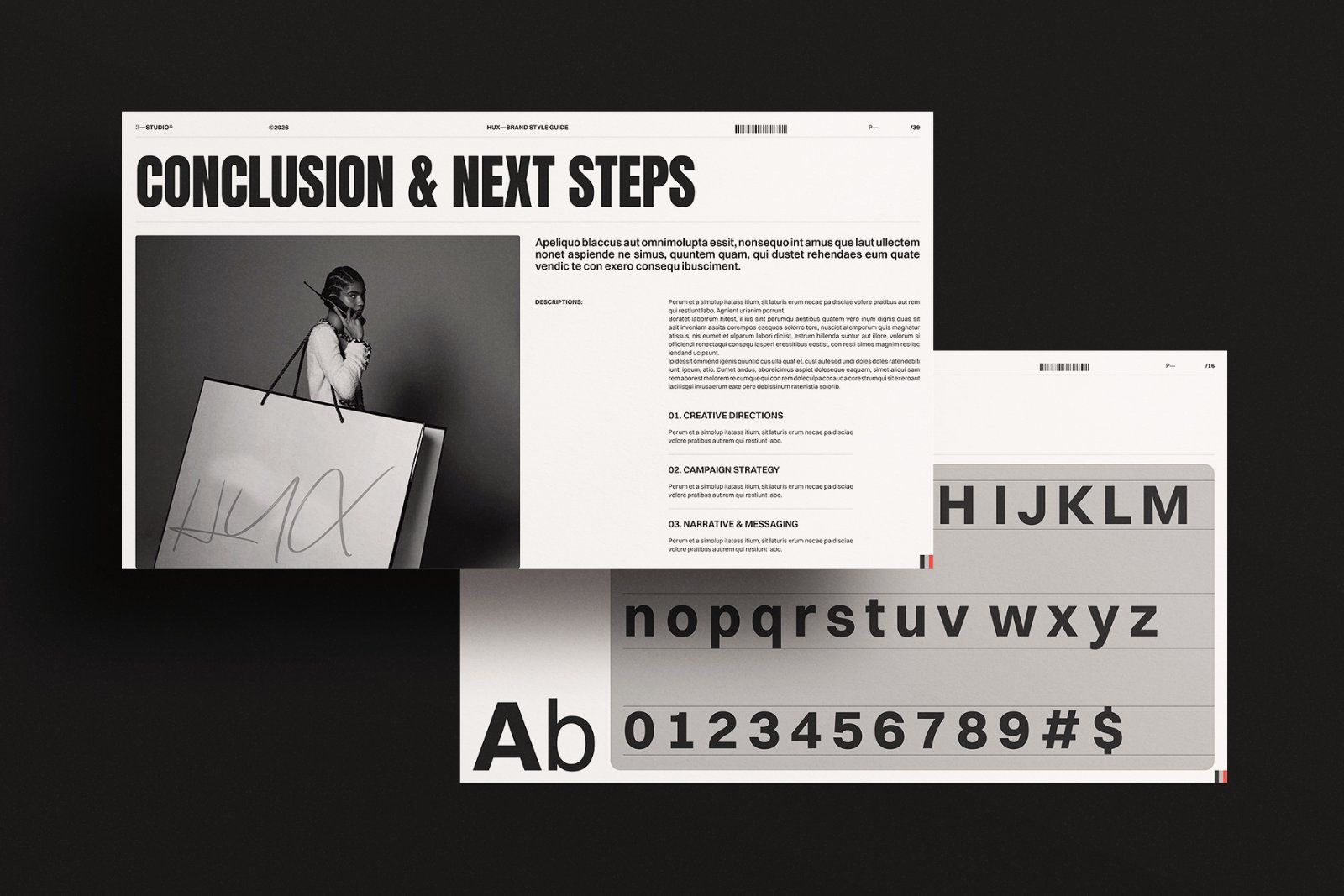 Brand Guidelines Presentation Design Template