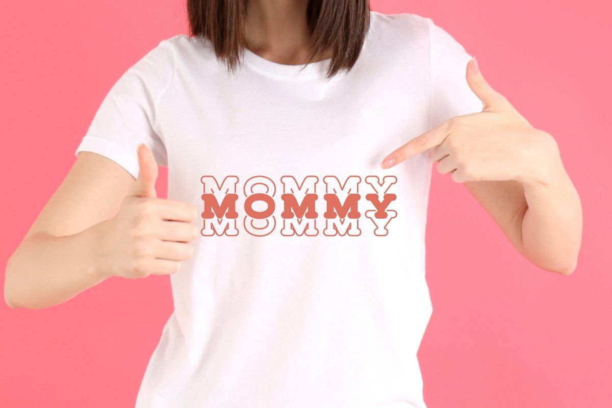 Mommy - Cute Stacked Font — image 6