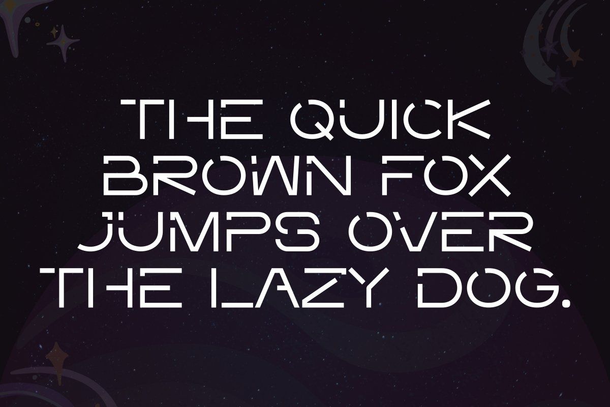 Space Grinches - Futuristic Display Font