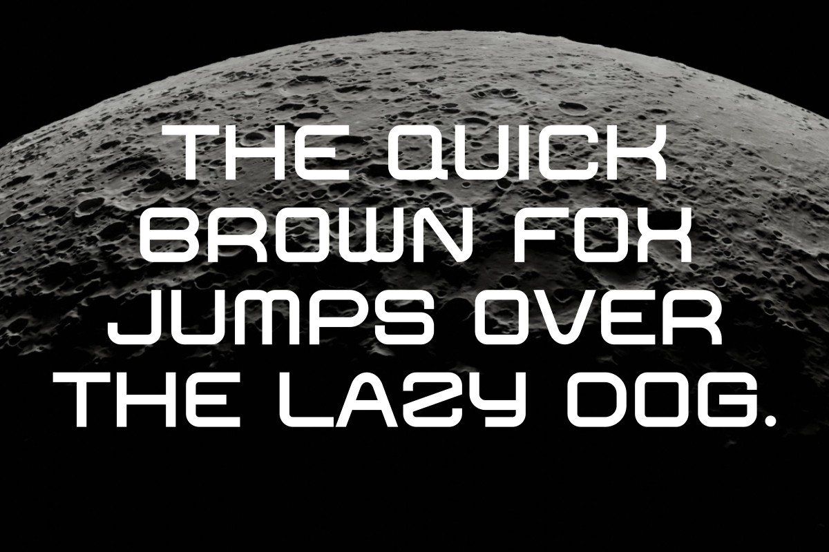 Space Nation - Futuristic Font — image 2