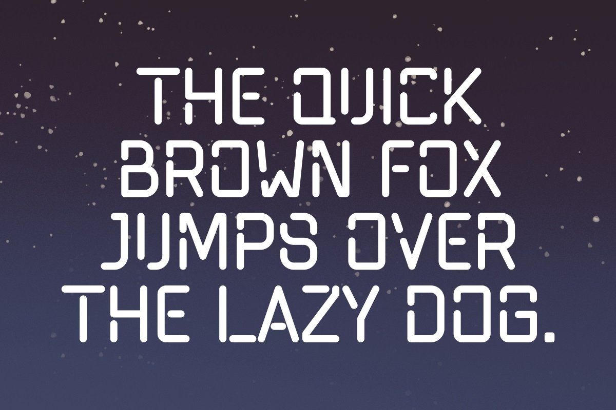 Space Zone - Playful Futuristic Font
