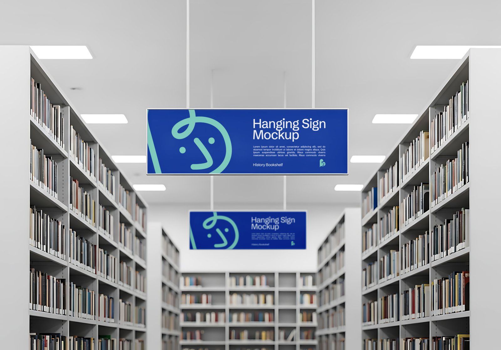 Premium Library Branding Mockup Bundle PSD – School or University Branding