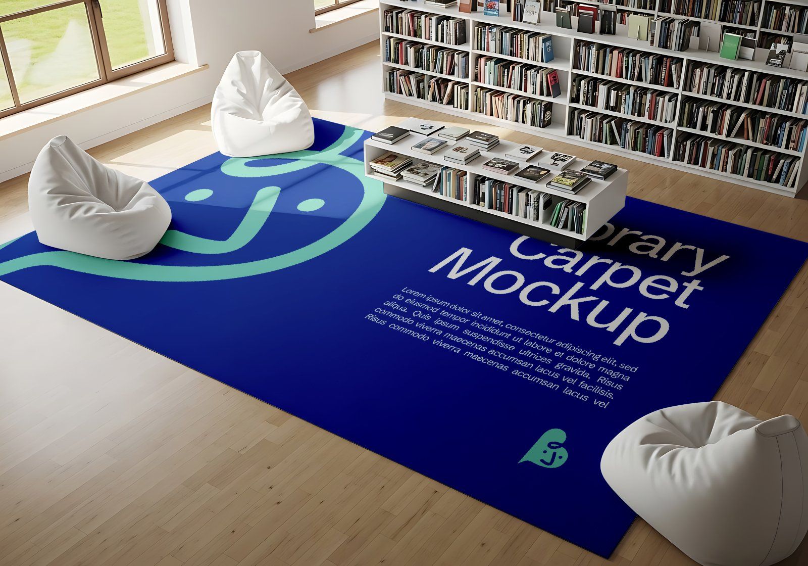 Premium Library Branding Mockup Bundle PSD – School or University Branding