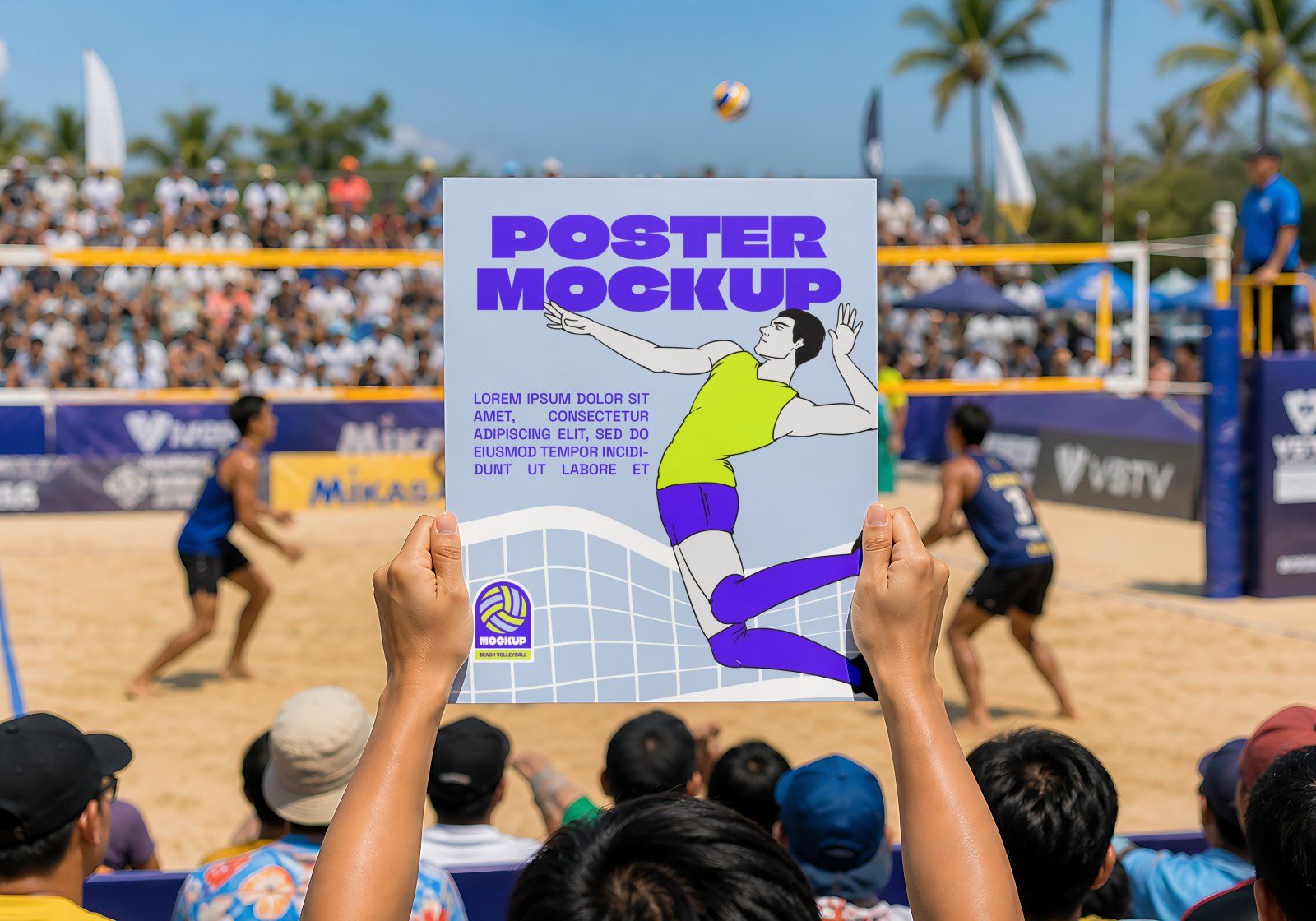 Premium Beach Volley & Summer Sports Branding Mockup Bundle – 15 Aesthetic PSD Scenes for Athletic I